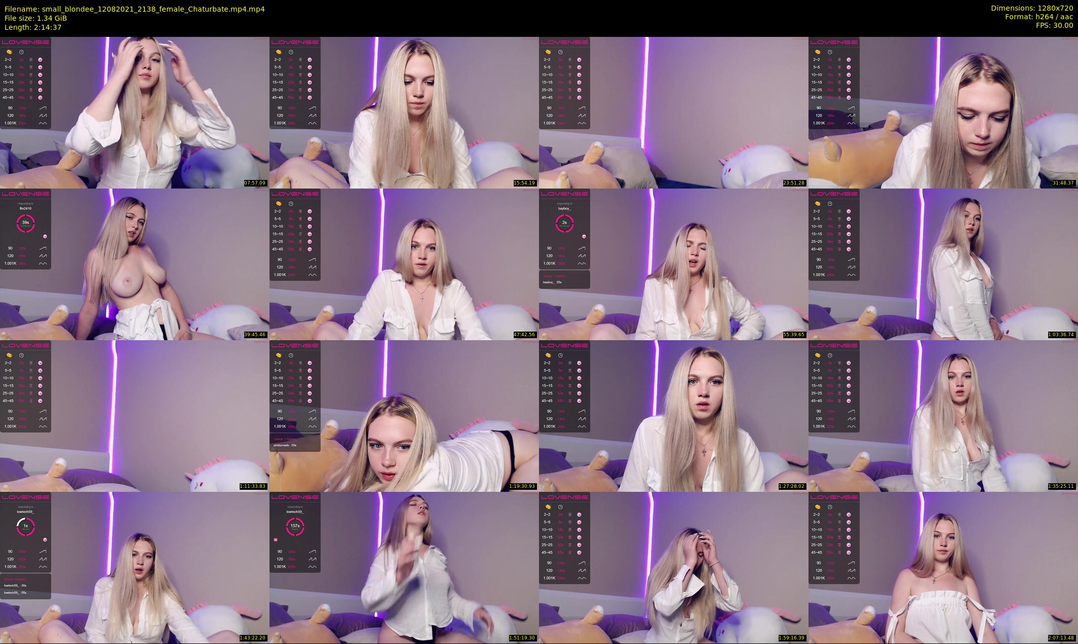 small_blondee — 135 minute Chaturbate female cam show recording, 720p, Aug 12, 2021