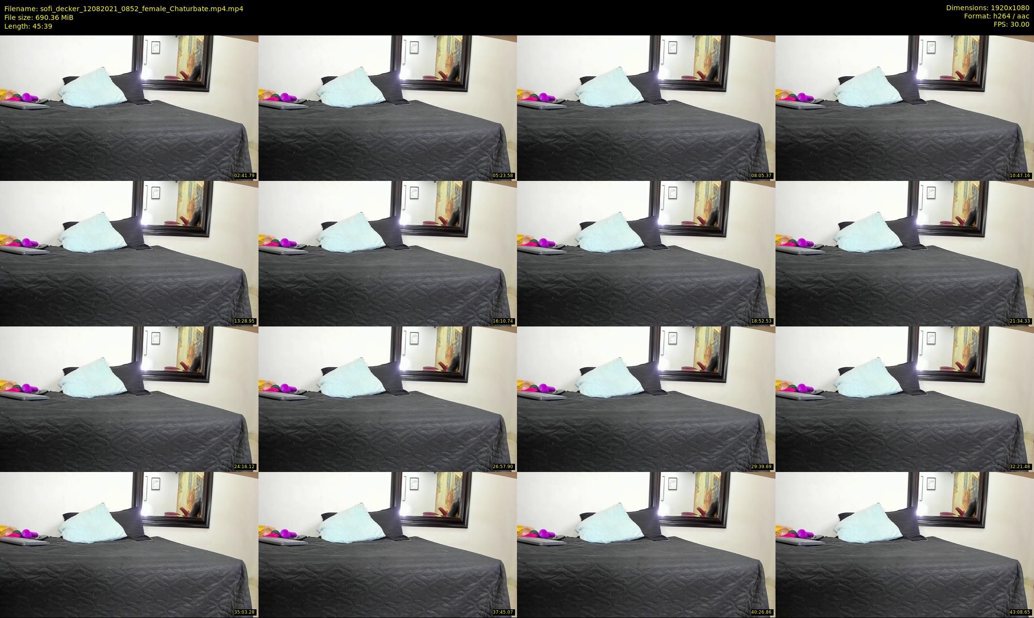sofi_decker — 46 minute Chaturbate female cam show recording, 1080p, Aug 12, 2021