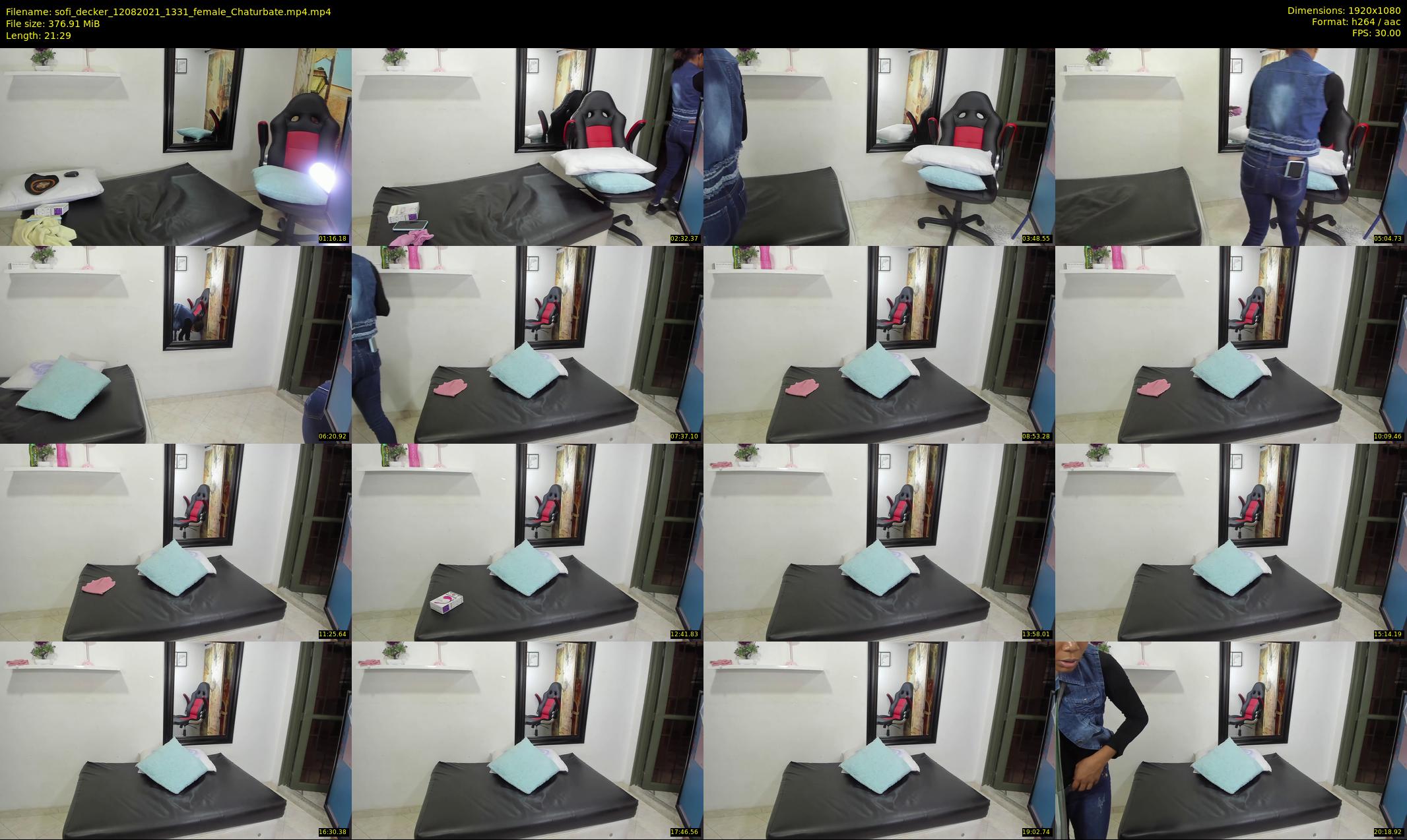 sofi_decker — 22 minute Chaturbate female cam show recording, 1080p, Aug 12, 2021