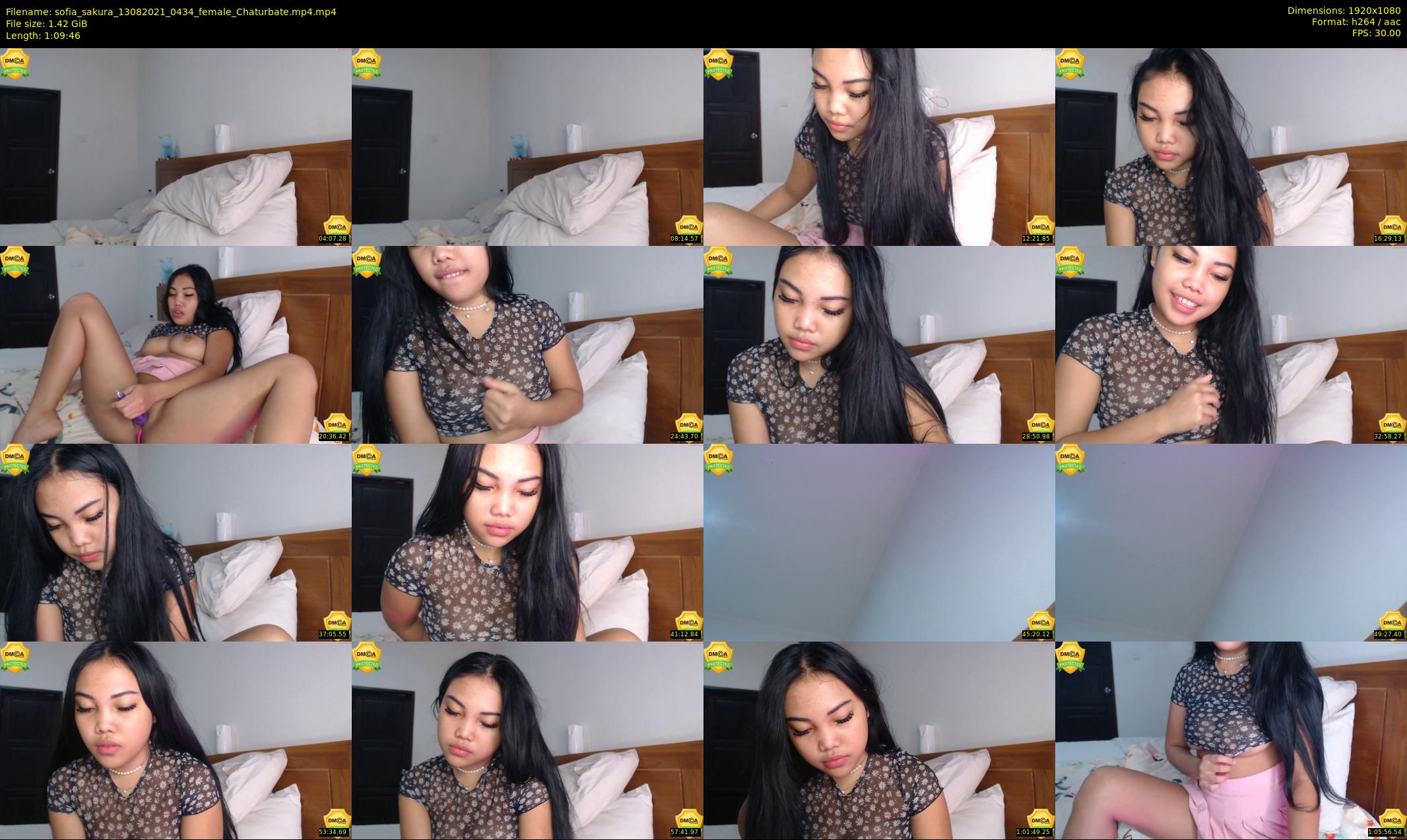 sofia_sakura — 70 minute Chaturbate female cam show recording, 1080p, Aug 13, 2021