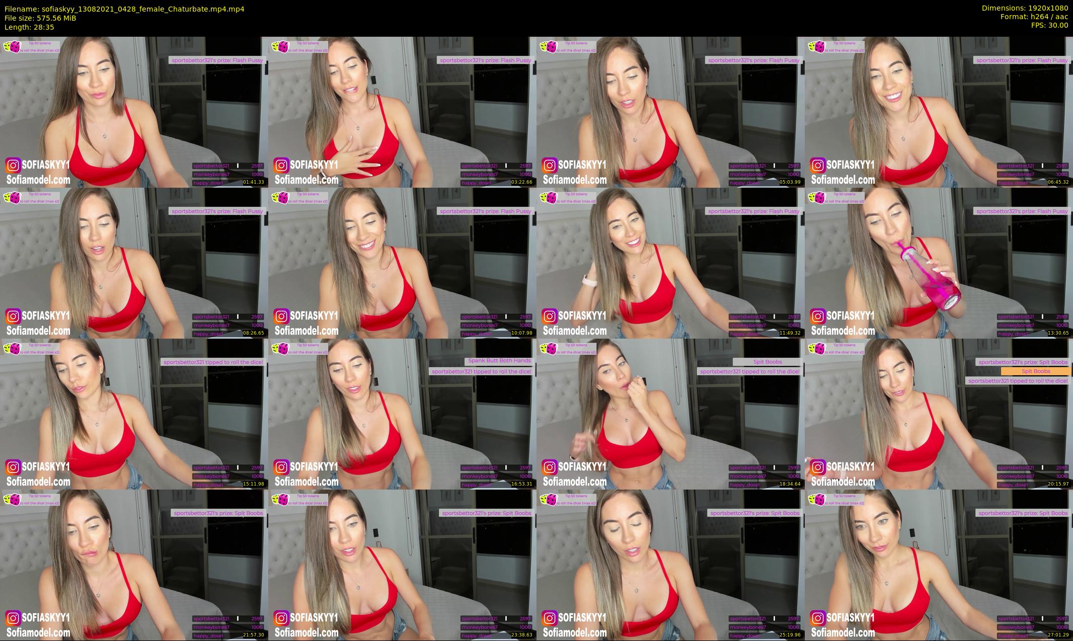sofiaskyy — 29 minute Chaturbate female cam show recording, 1080p, Aug 13, 2021