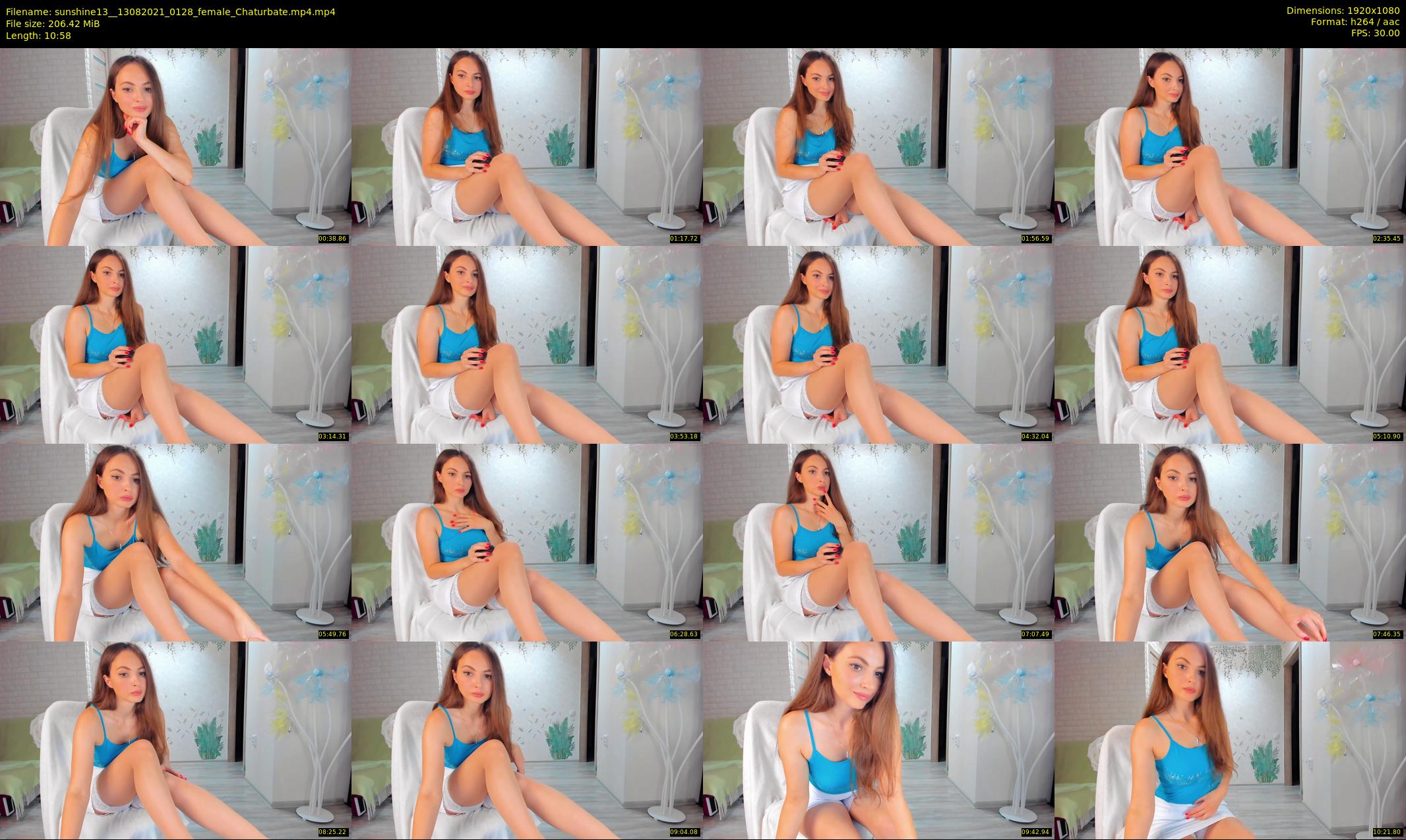 sunshine13_ — 11 minute Chaturbate female cam show recording, 1080p, Aug 13, 2021