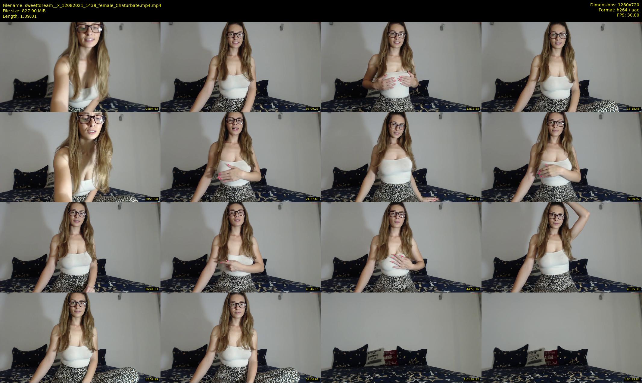 sweettdream__x — 70 minute Chaturbate female cam show recording, 720p, Aug 12, 2021