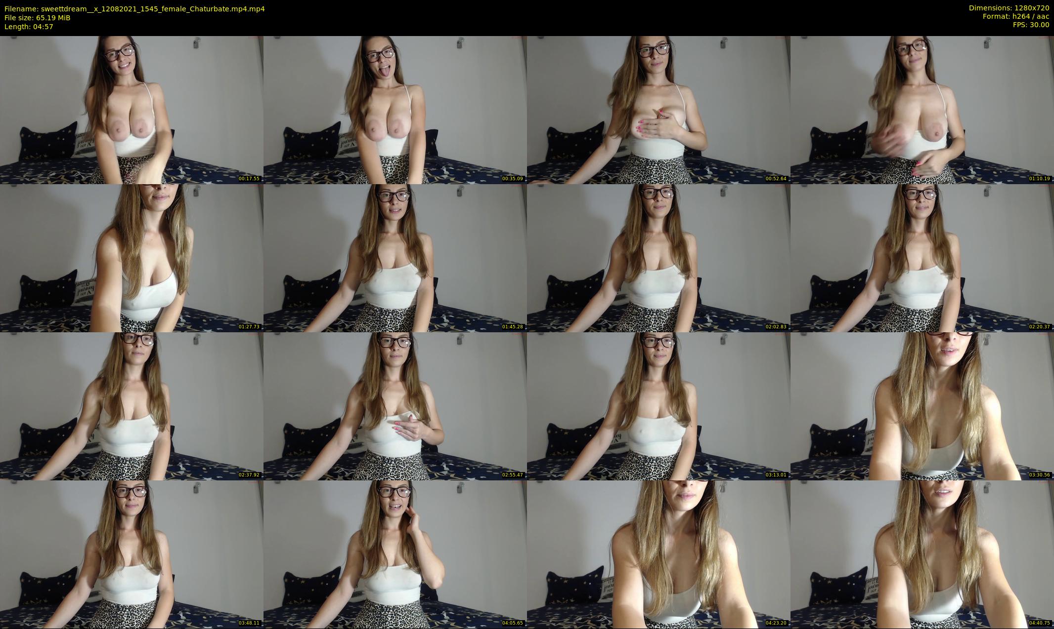 sweettdream__x — 5 minute Chaturbate female cam show recording, 720p, Aug 12, 2021
