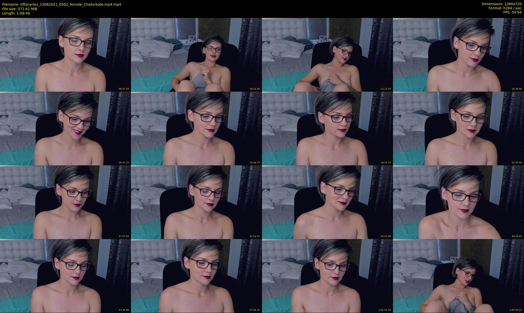 tiffanyriox — 70 minute Chaturbate female cam show recording, 720p, Aug 13, 2021