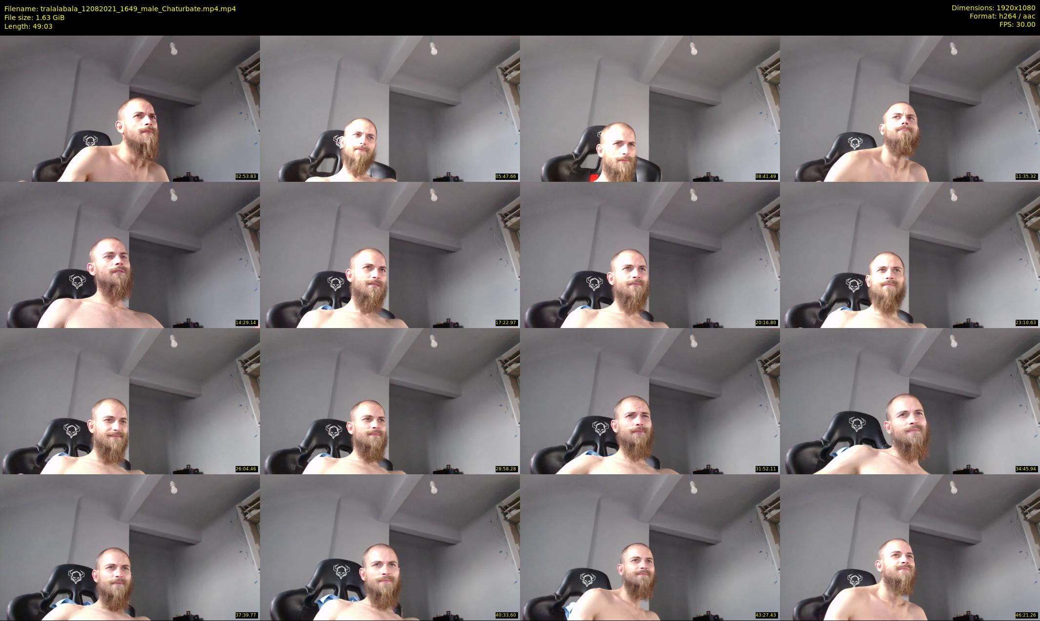 tralalabala — 50 minute Chaturbate male cam show recording, 1080p, Aug 12, 2021
