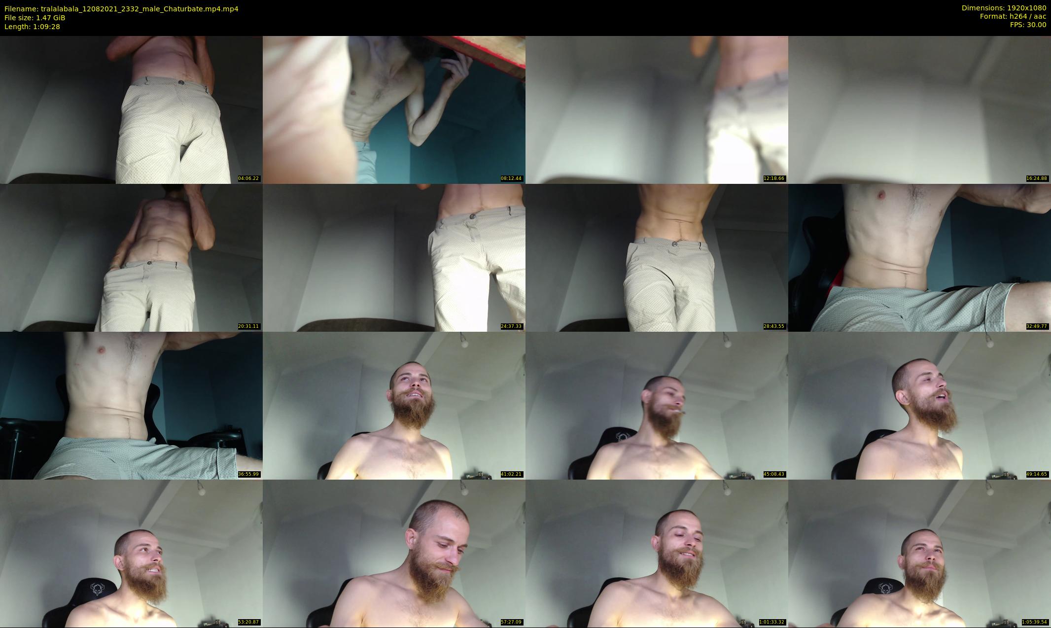 tralalabala — 70 minute Chaturbate male cam show recording, 1080p, Aug 12, 2021