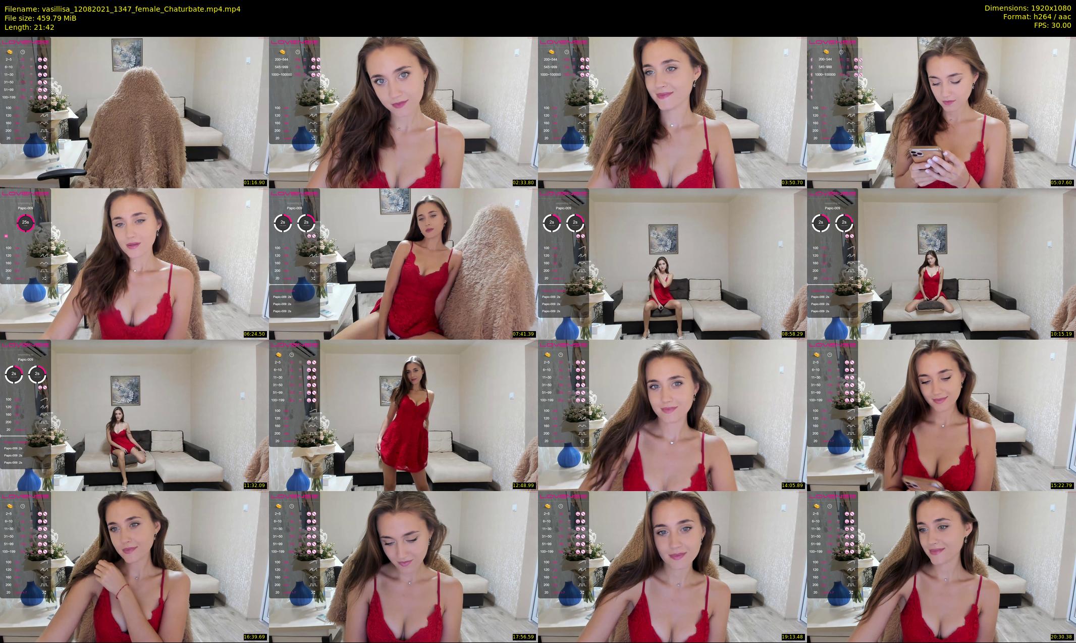 vasillisa — 22 minute Chaturbate female cam show recording, 1080p, Aug 12, 2021