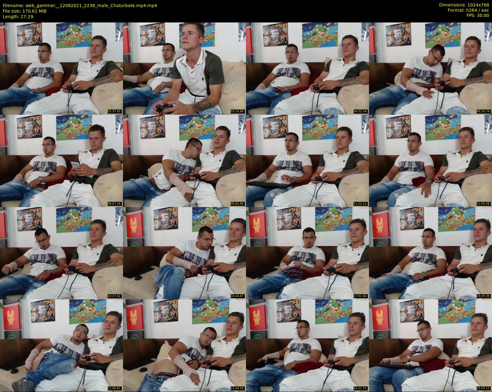 web_gammer_ — 28 minute Chaturbate male cam show recording, 720p, Aug 12, 2021