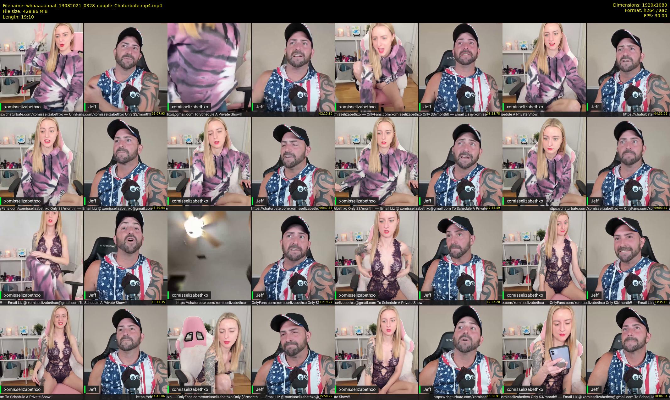 whaaaaaaaat — 20 minute Chaturbate couple cam show recording, 1080p, Aug 13, 2021