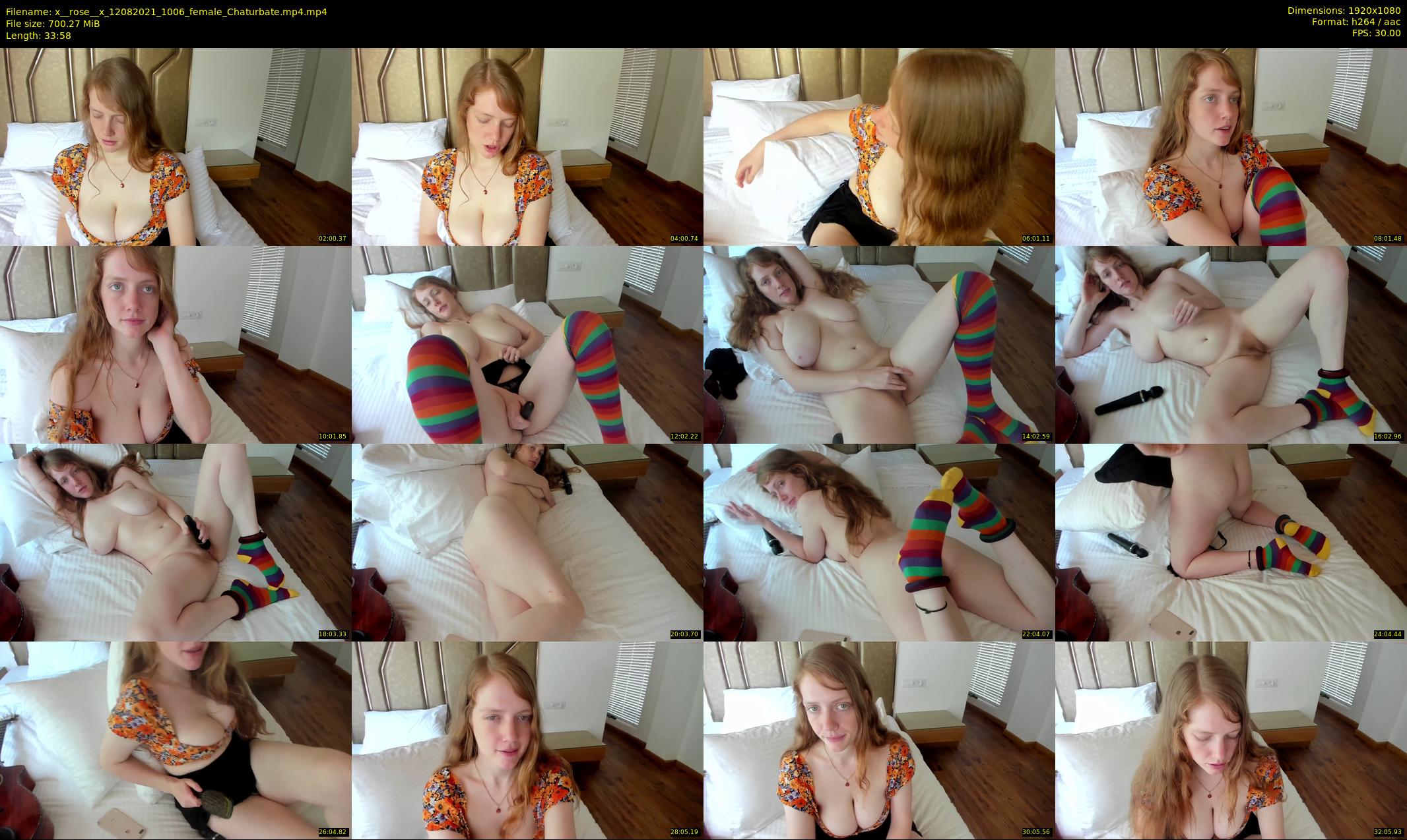 x__rose__x — 34 minute Chaturbate female cam show recording, 1080p, Aug 12, 2021