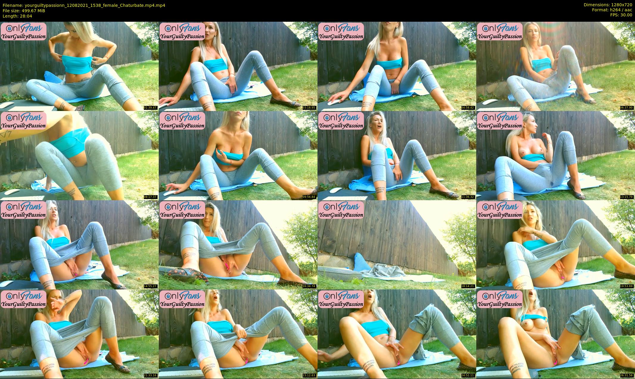 yourguiltypassionn — 29 minute Chaturbate female cam show recording, 720p, Aug 12, 2021