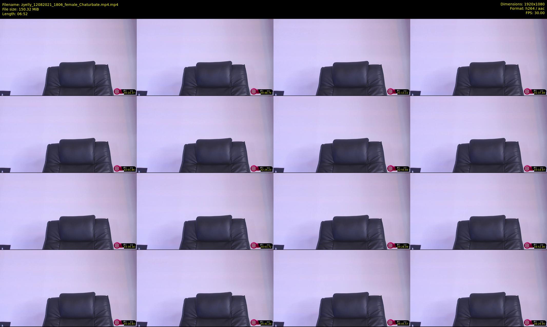 zyelly — 7 minute Chaturbate female cam show recording, 1080p, Aug 12, 2021