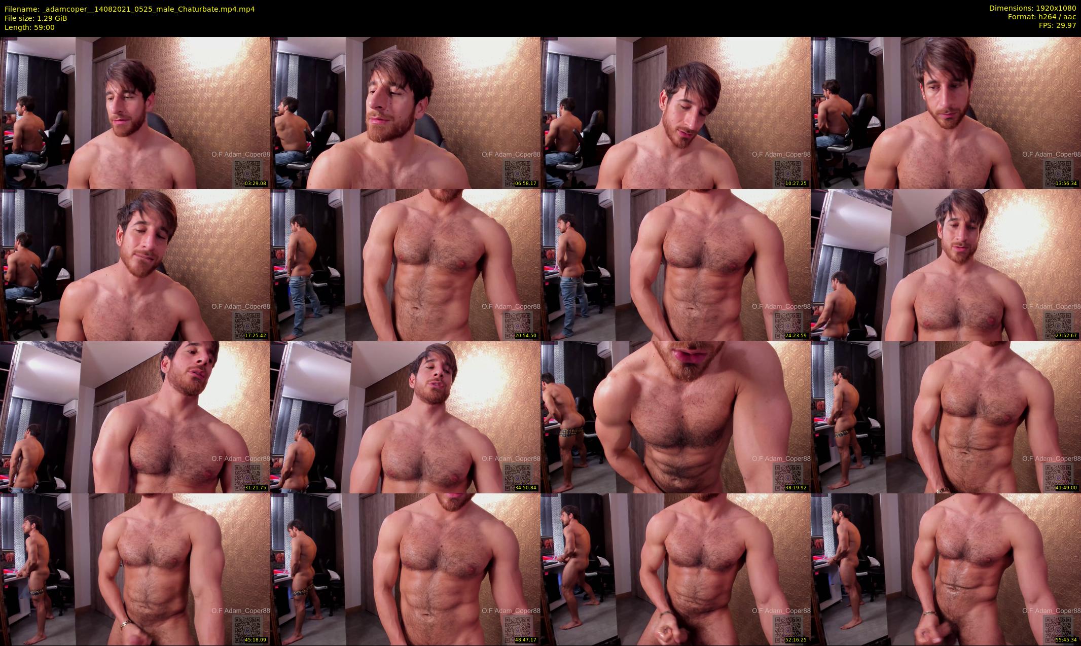 _adamcoper_ — 59 minute Chaturbate male cam show recording, 1080p, Aug 14, 2021
