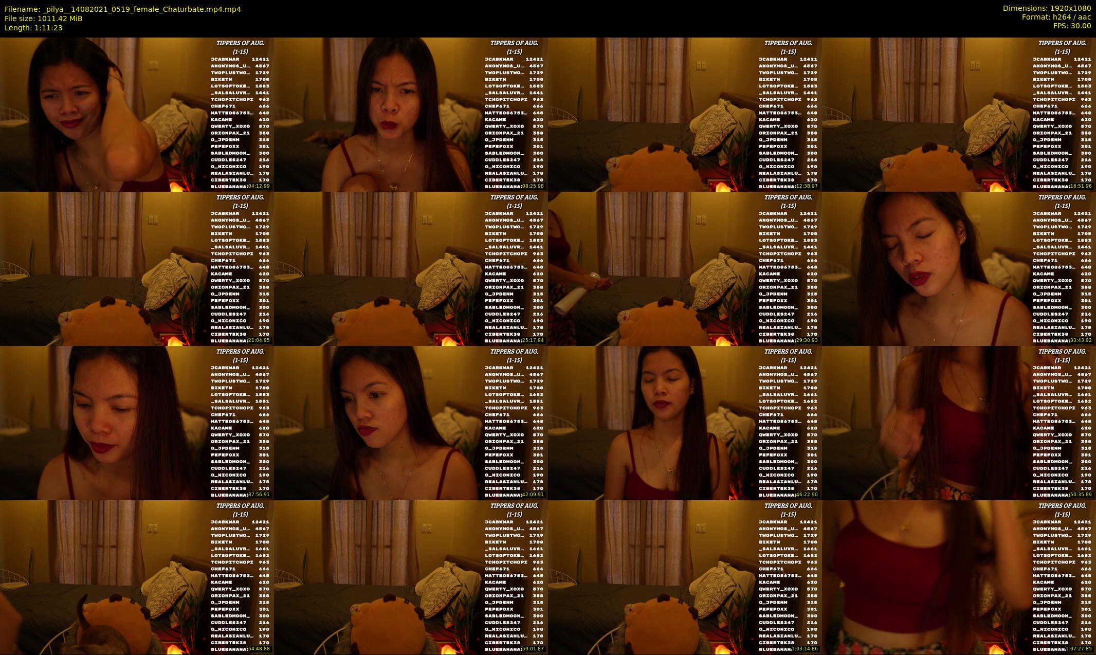 _pilya_ — 72 minute Chaturbate female cam show recording, 1080p, Aug 14, 2021