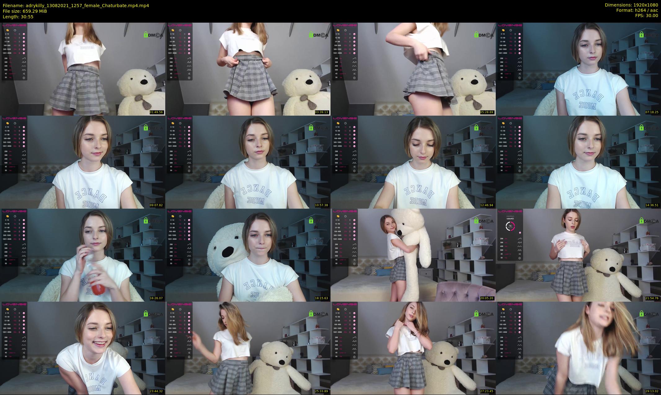 adrykilly — 31 minute Chaturbate female cam show recording, 1080p, Aug 13, 2021