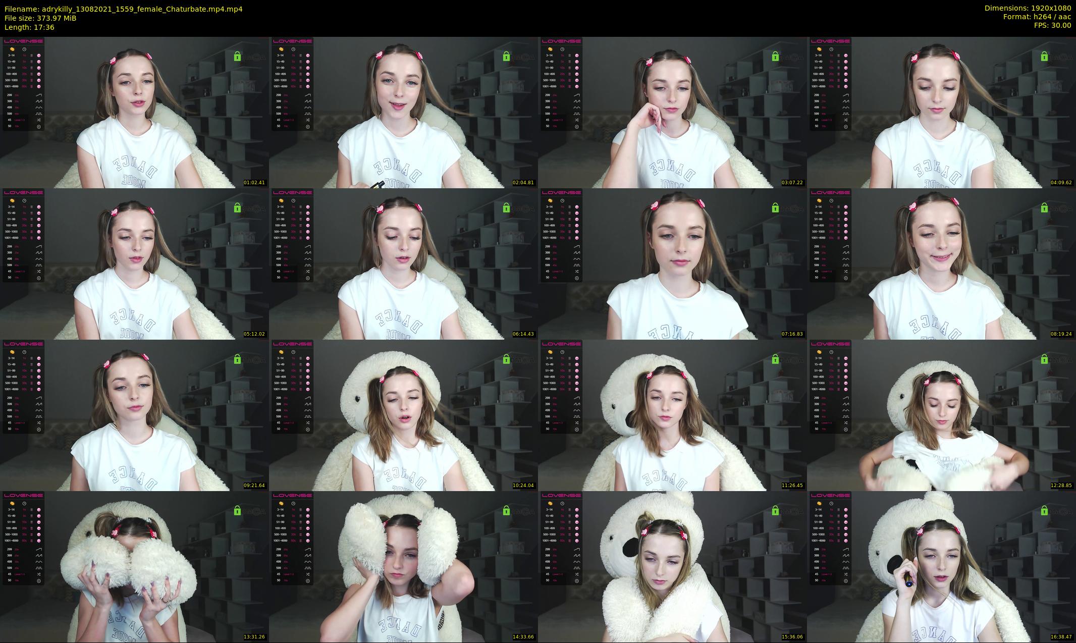 adrykilly — 18 minute Chaturbate female cam show recording, 1080p, Aug 13, 2021