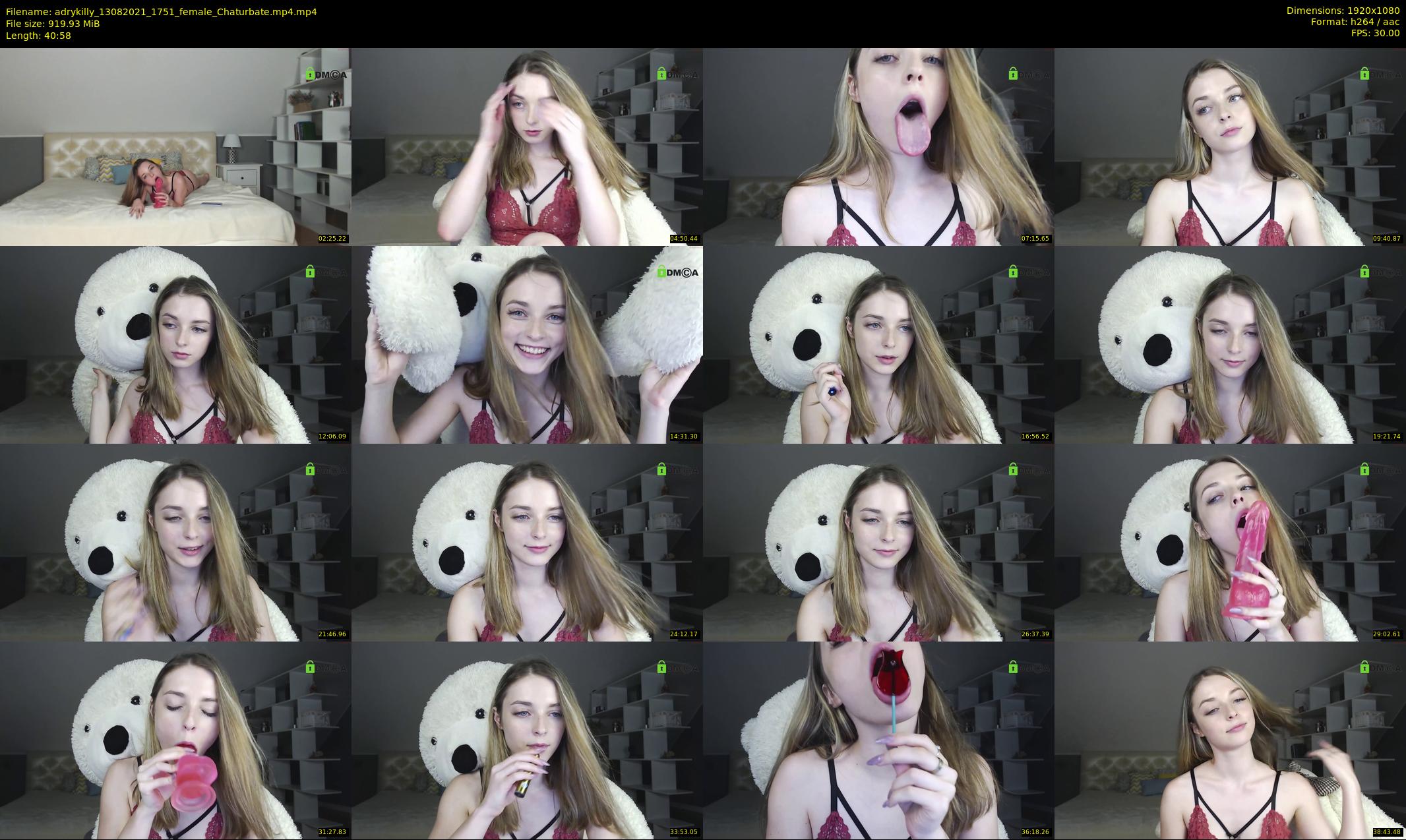 adrykilly — 41 minute Chaturbate female cam show recording, 1080p, Aug 13, 2021