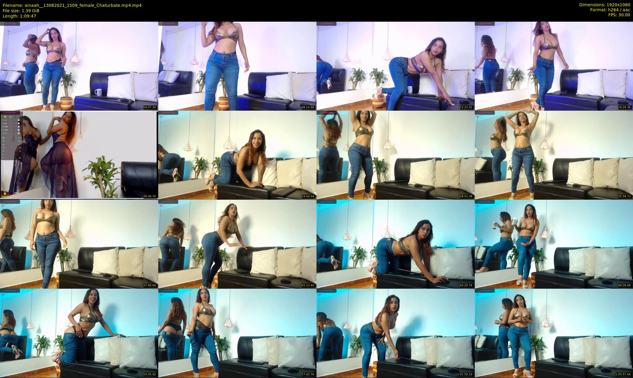 ainaah_ — 70 minute Chaturbate female cam show recording, 1080p, Aug 13, 2021