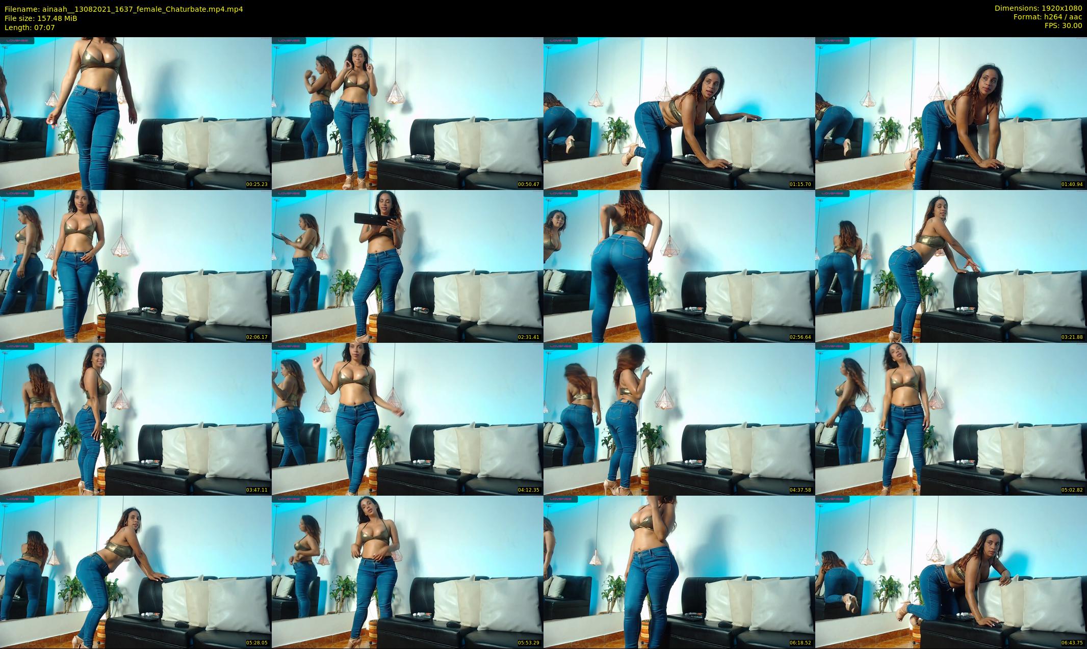 ainaah_ — 8 minute Chaturbate female cam show recording, 1080p, Aug 13, 2021