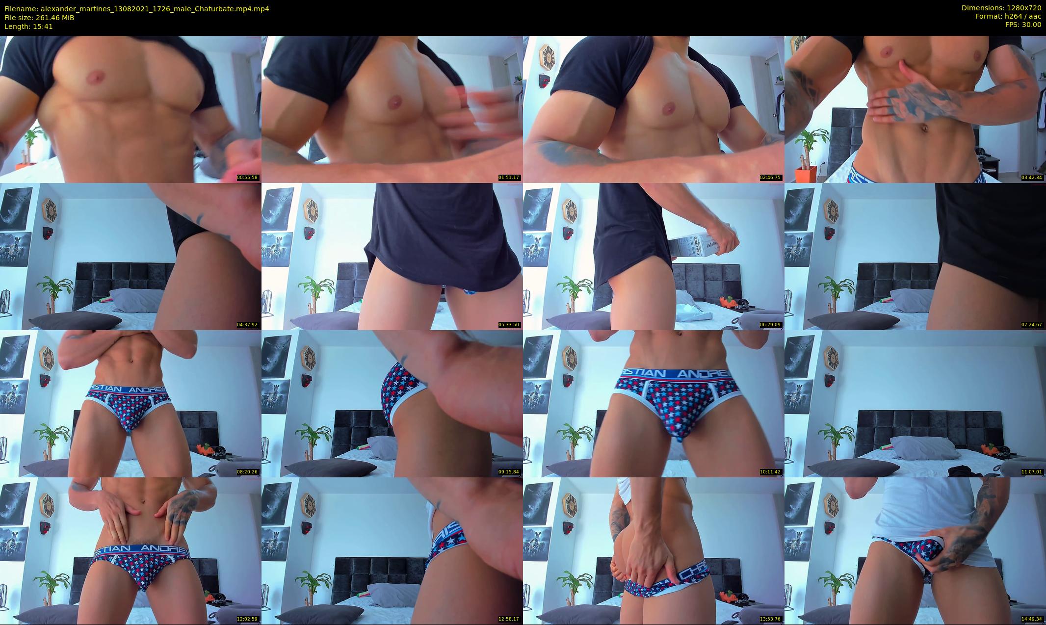 alexander_martines — 16 minute Chaturbate male cam show recording, 720p, Aug 13, 2021