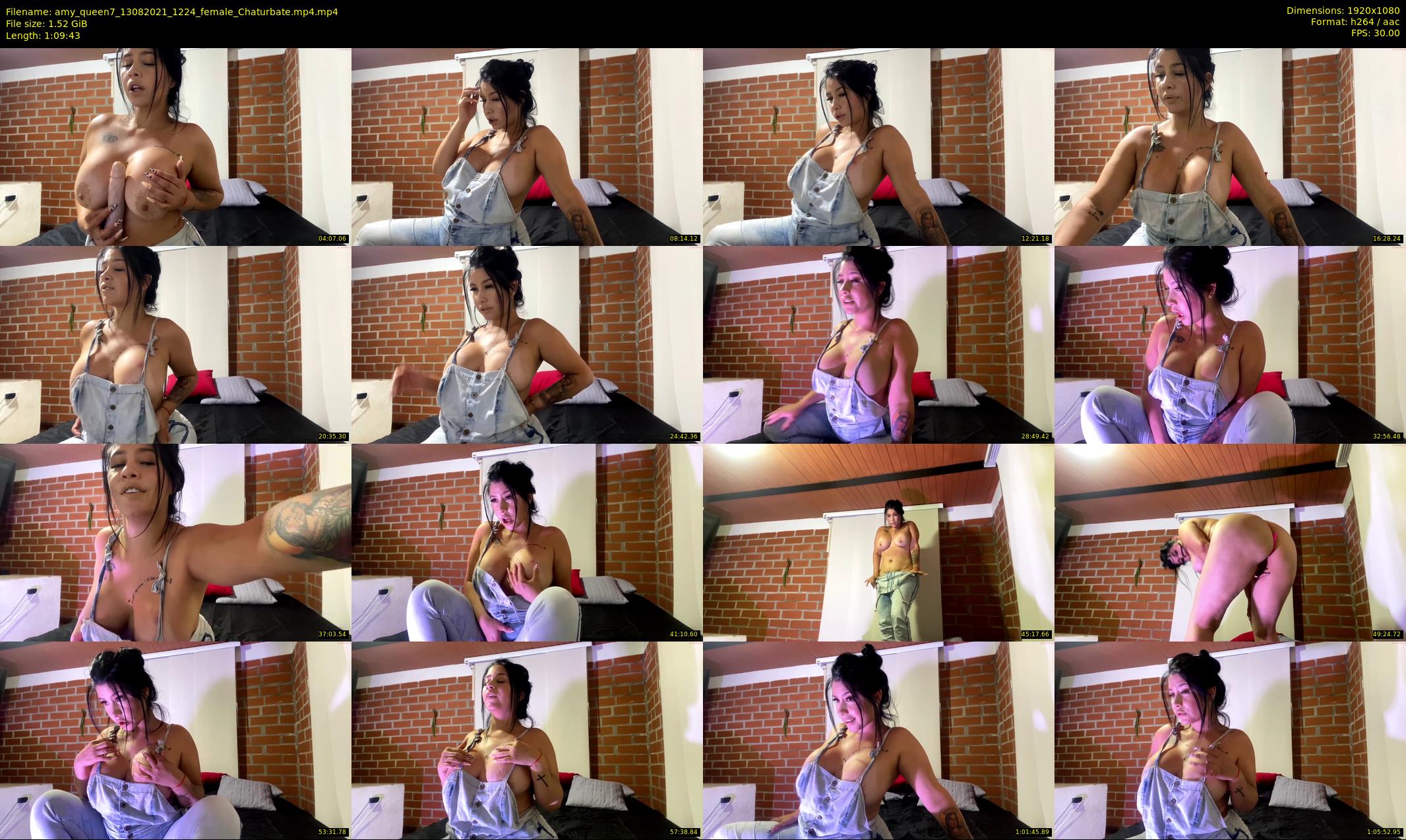 amy_queen7 — 70 minute Chaturbate female cam show recording, 1080p, Aug 13, 2021