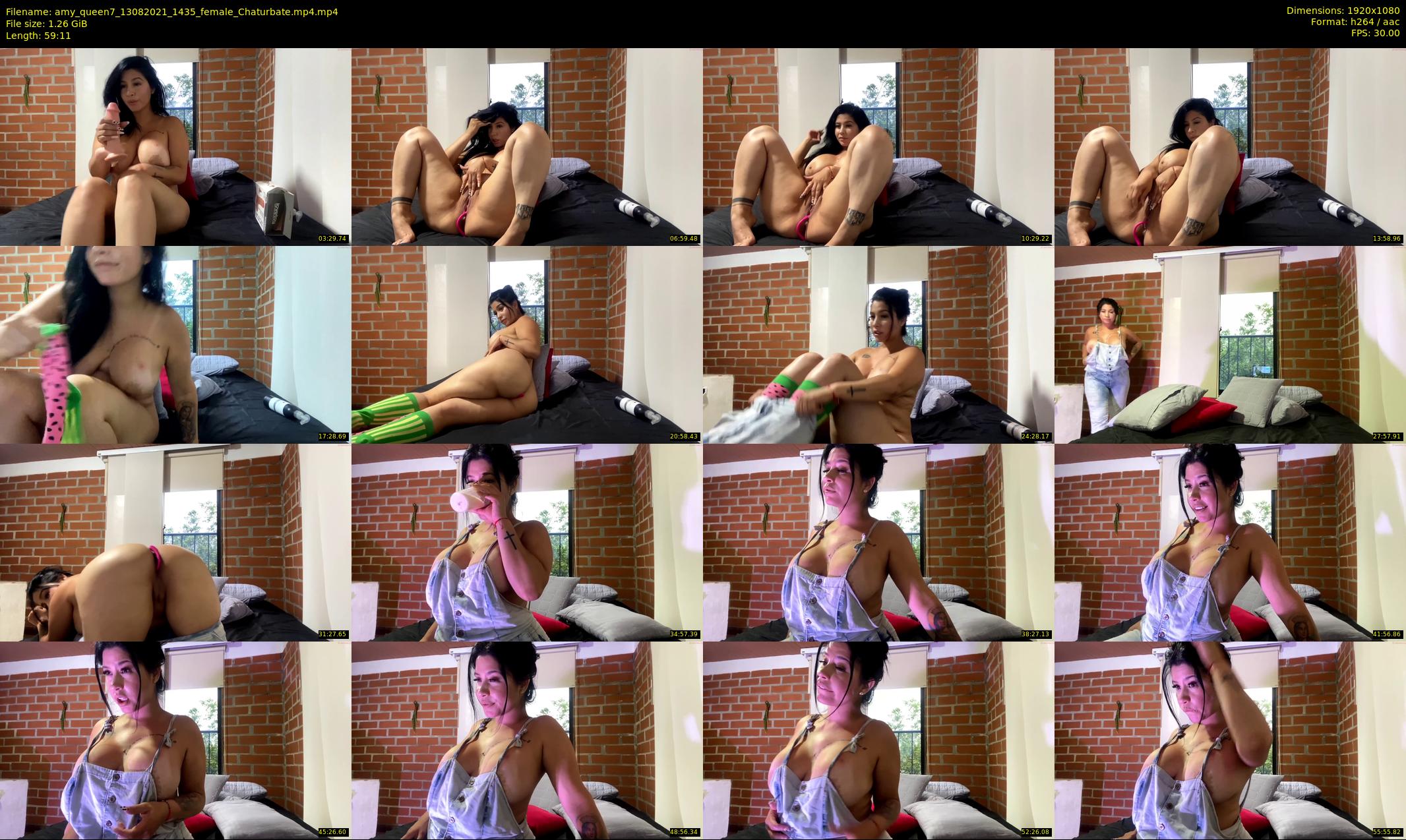 amy_queen7 — 60 minute Chaturbate female cam show recording, 1080p, Aug 13, 2021