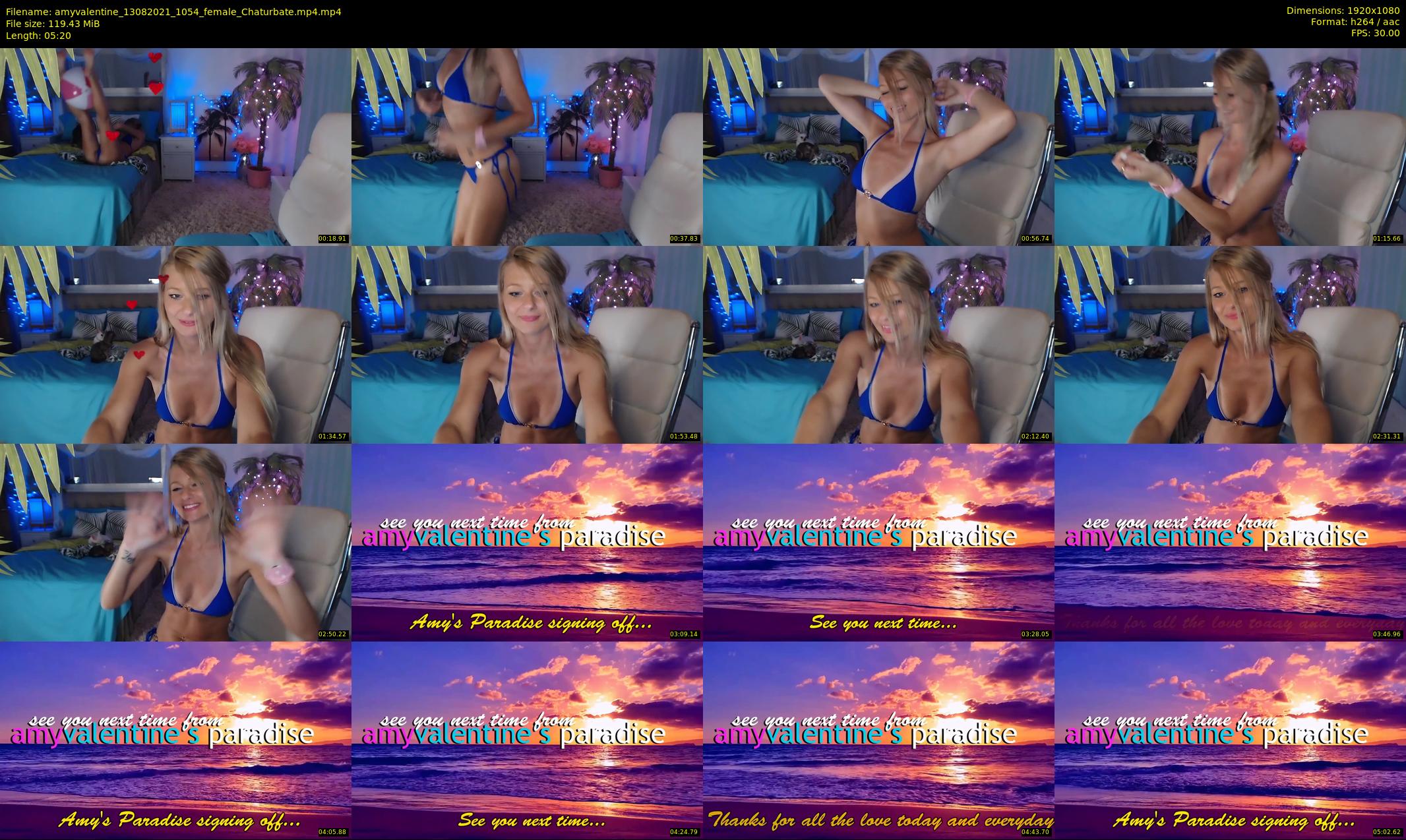 amyvalentine — 6 minute Chaturbate female cam show recording, 1080p, Aug 13, 2021