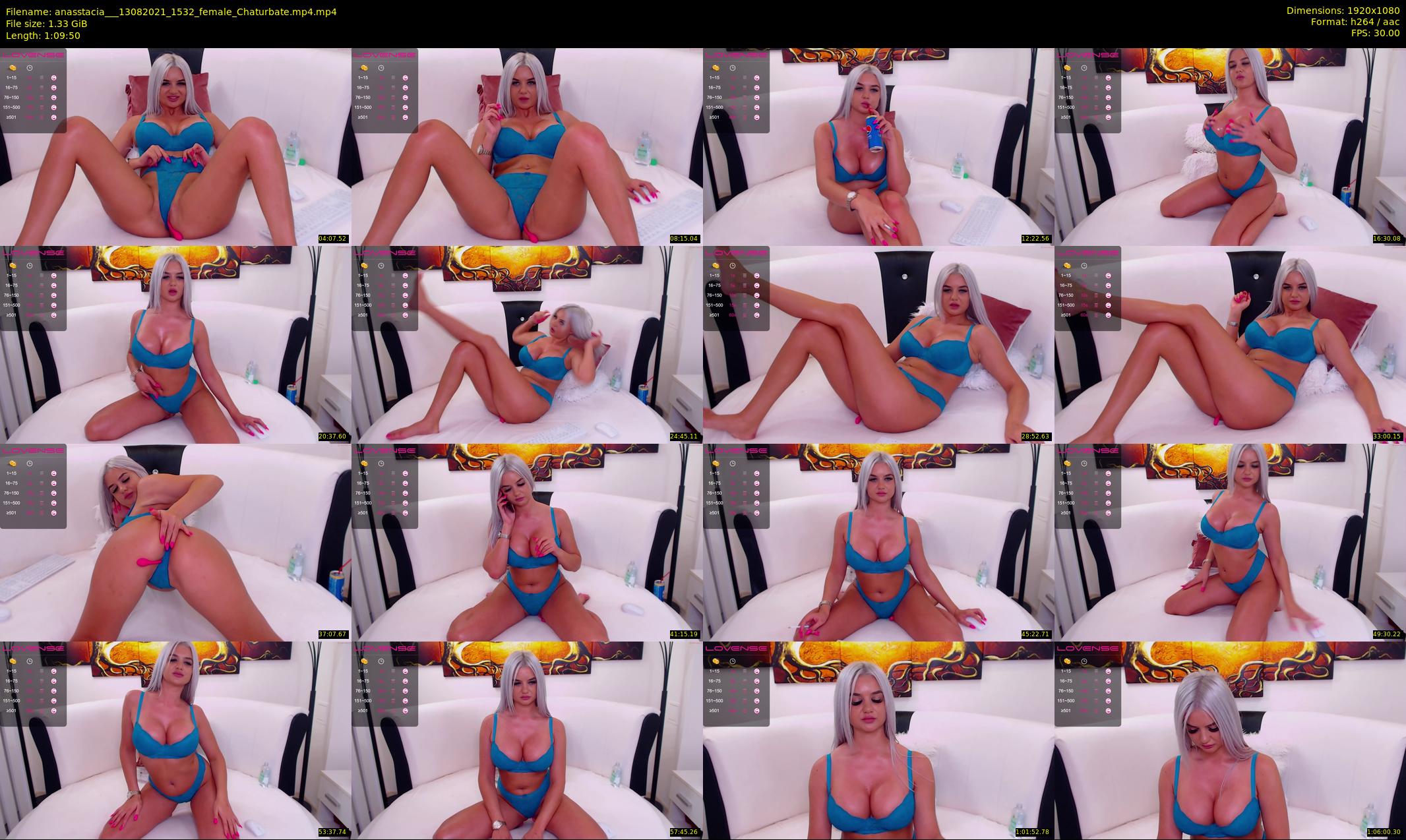 anasstacia__ — 70 minute Chaturbate female cam show recording, 1080p, Aug 13, 2021