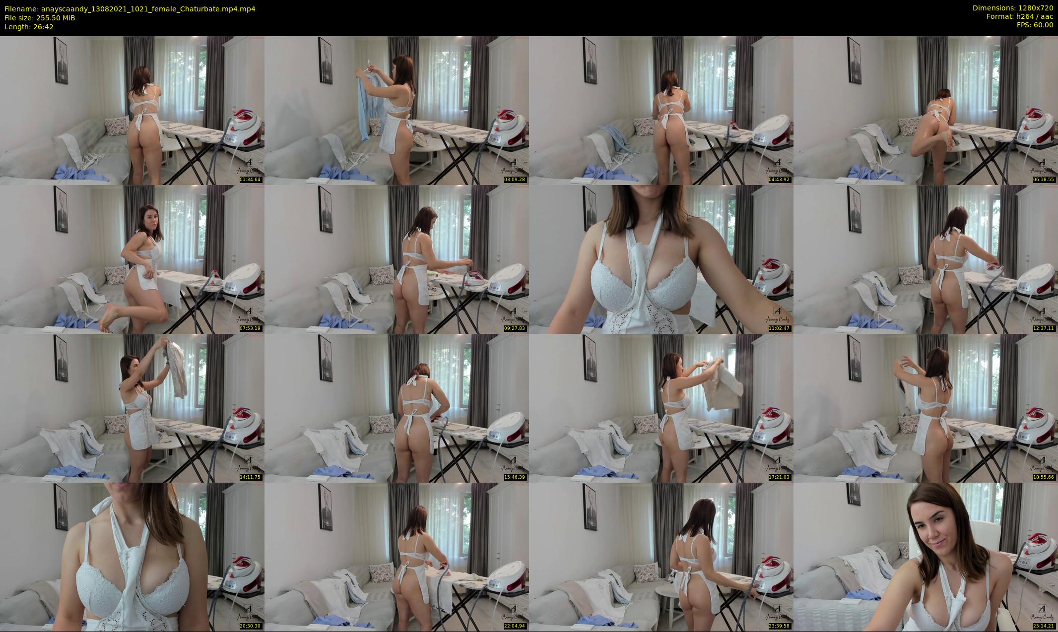 anayscaandy — 27 minute Chaturbate female cam show recording, 720p, Aug 13, 2021