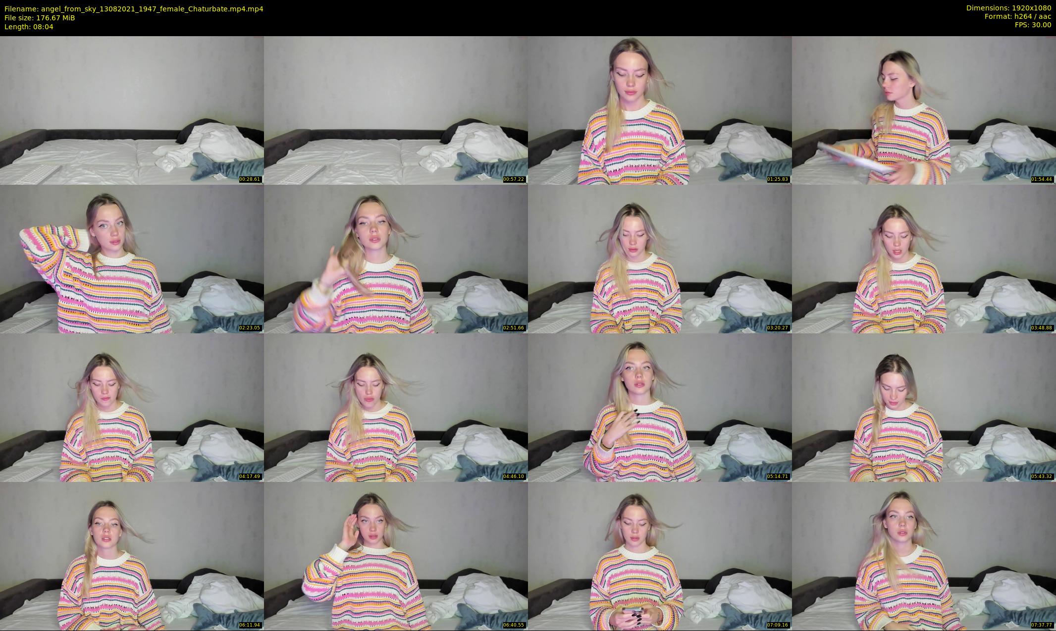 angel_from_sky — 9 minute Chaturbate female cam show recording, 1080p, Aug 13, 2021