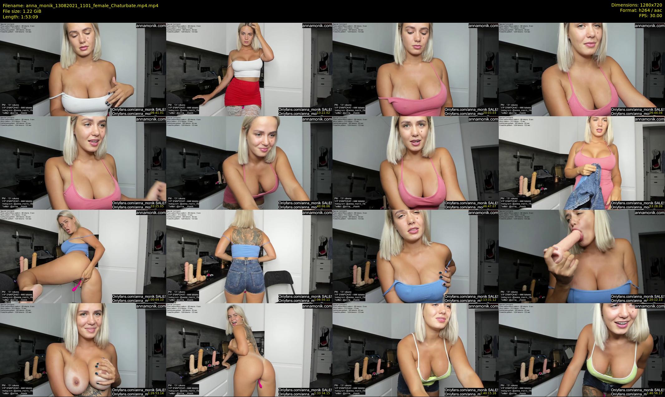 anna_monik — 114 minute Chaturbate couple cam show recording, 720p, Aug 13, 2021