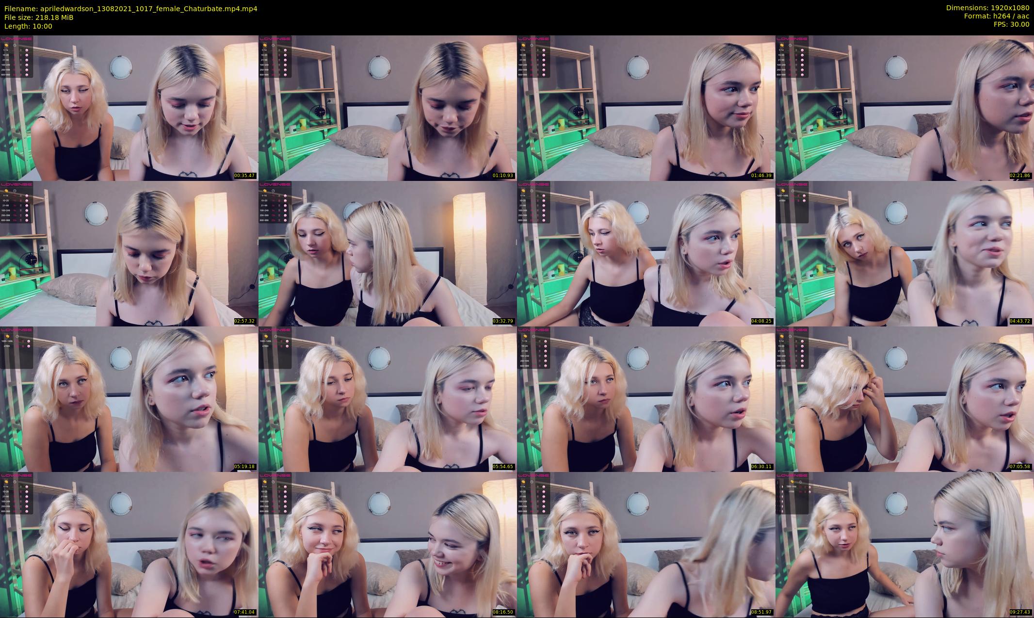 apriledwardson — 10 minute Chaturbate couple cam show recording, 1080p, Aug 13, 2021