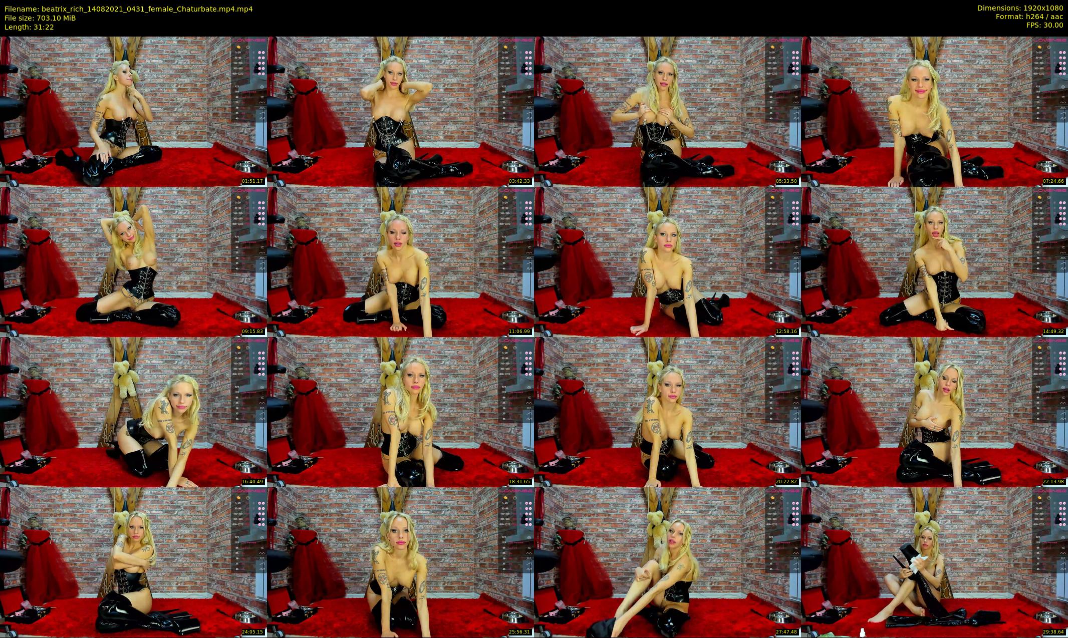 beatrix_rich — 32 minute Chaturbate female cam show recording, 1080p, Aug 14, 2021