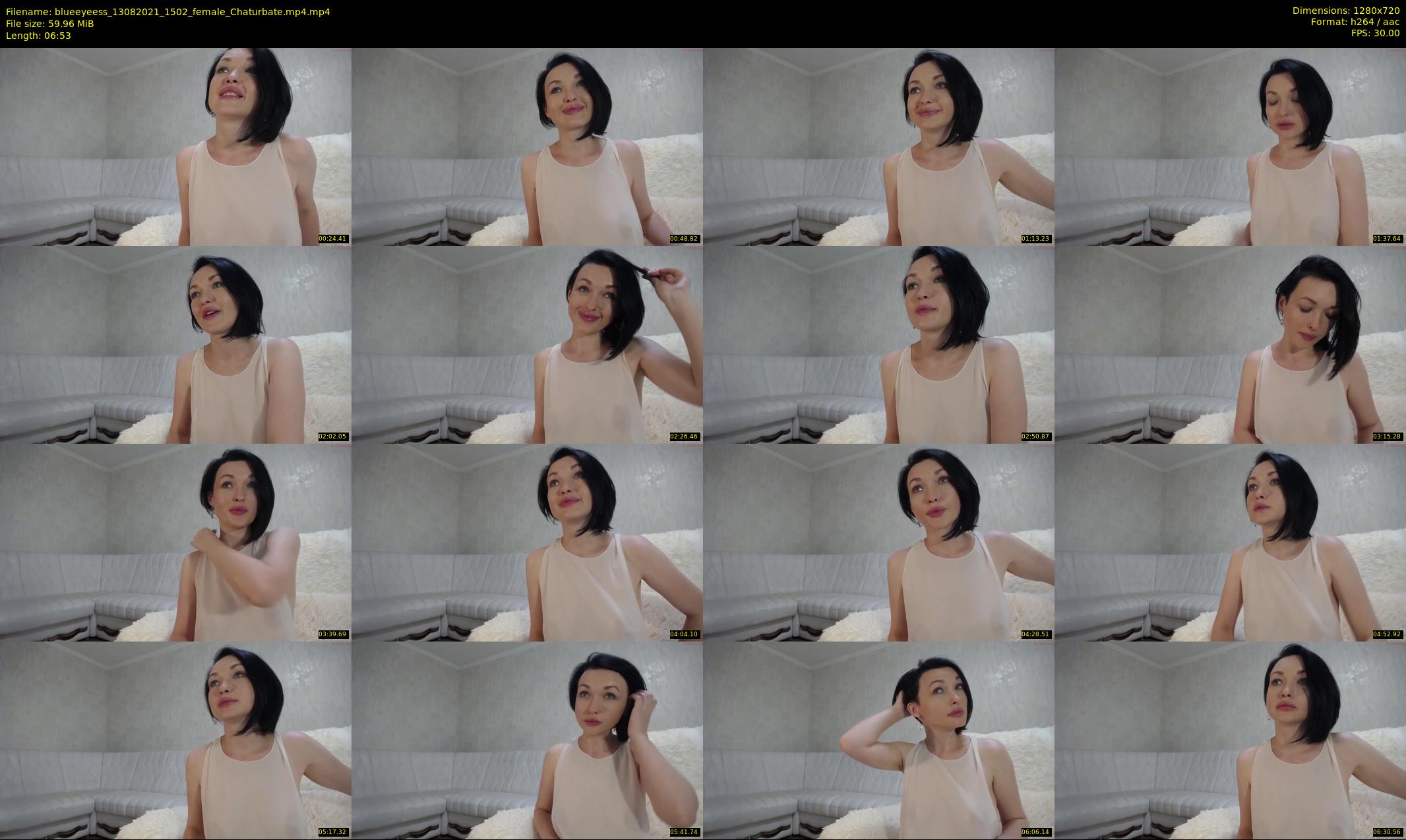 blueeyeess — 7 minute Chaturbate female cam show recording, 720p, Aug 13, 2021