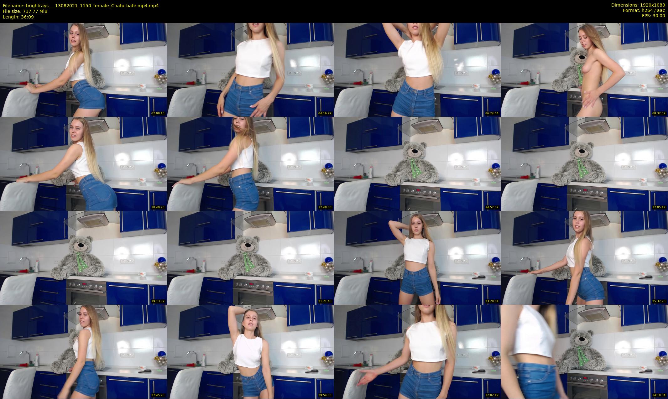 brightrays__ — 37 minute Chaturbate female cam show recording, 1080p, Aug 13, 2021