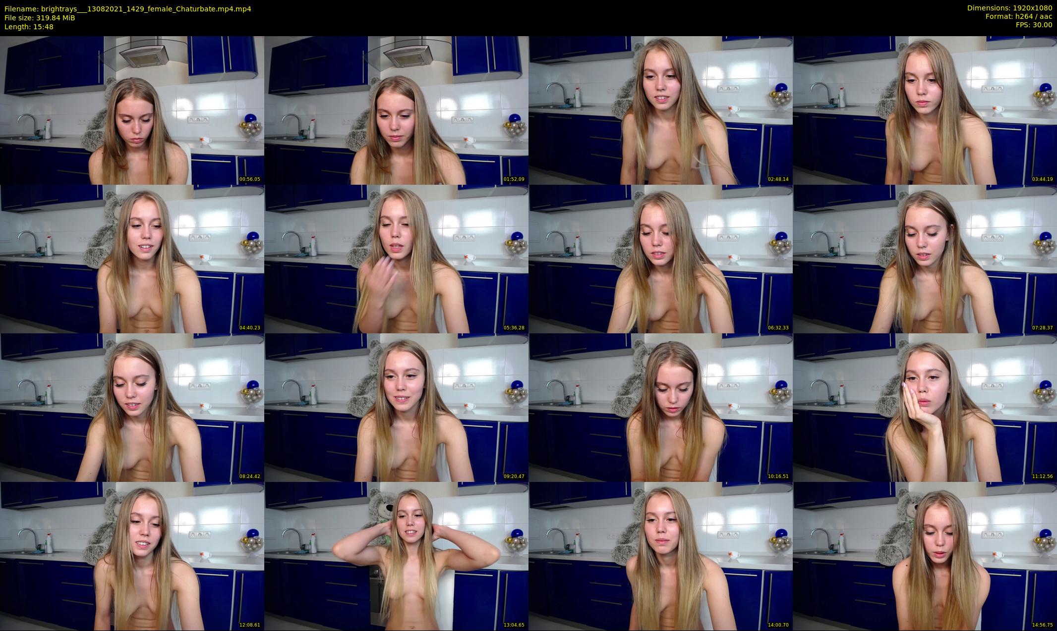 brightrays__ — 16 minute Chaturbate female cam show recording, 1080p, Aug 13, 2021