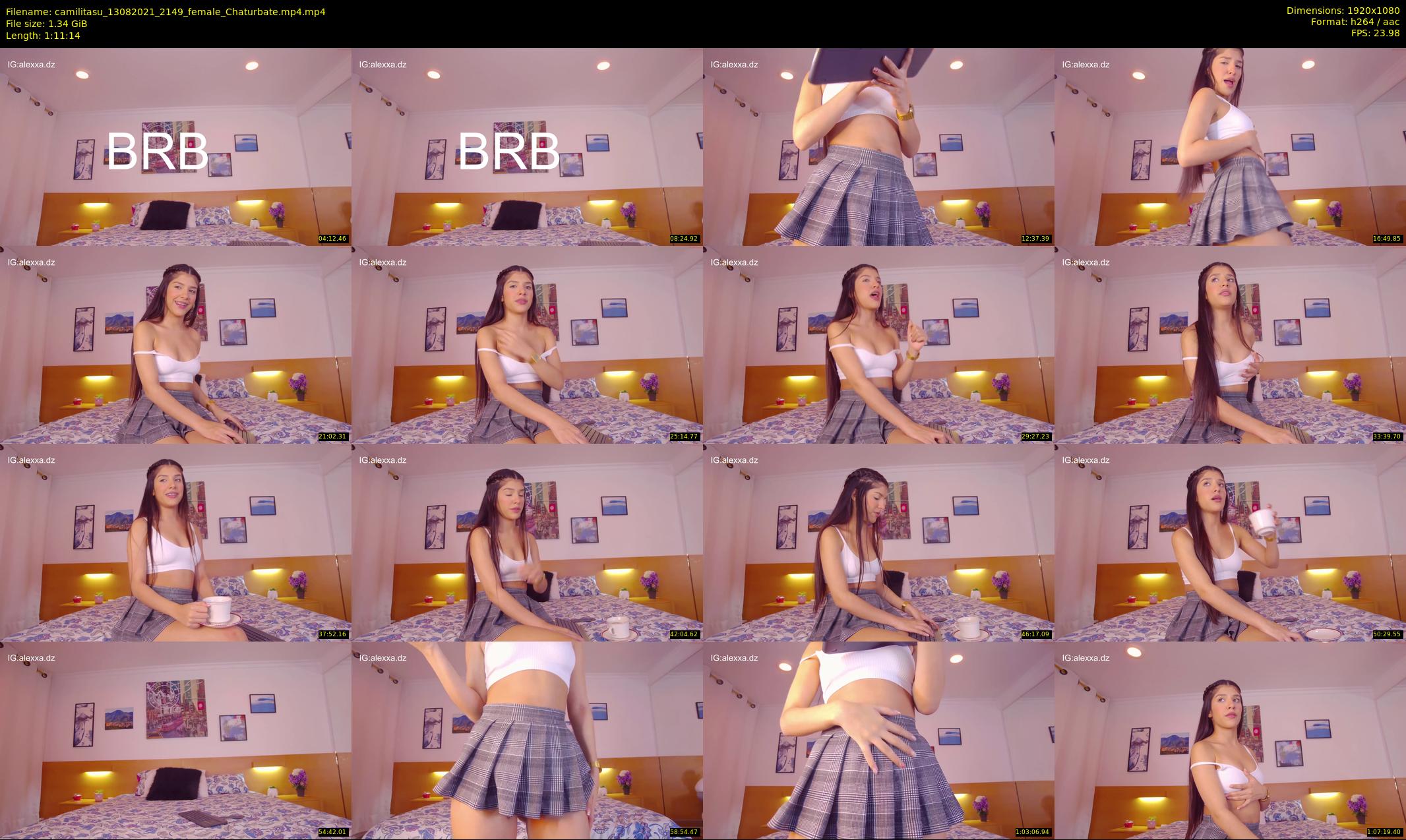 camilitasu — 72 minute Chaturbate female cam show recording, 1080p, Aug 13, 2021