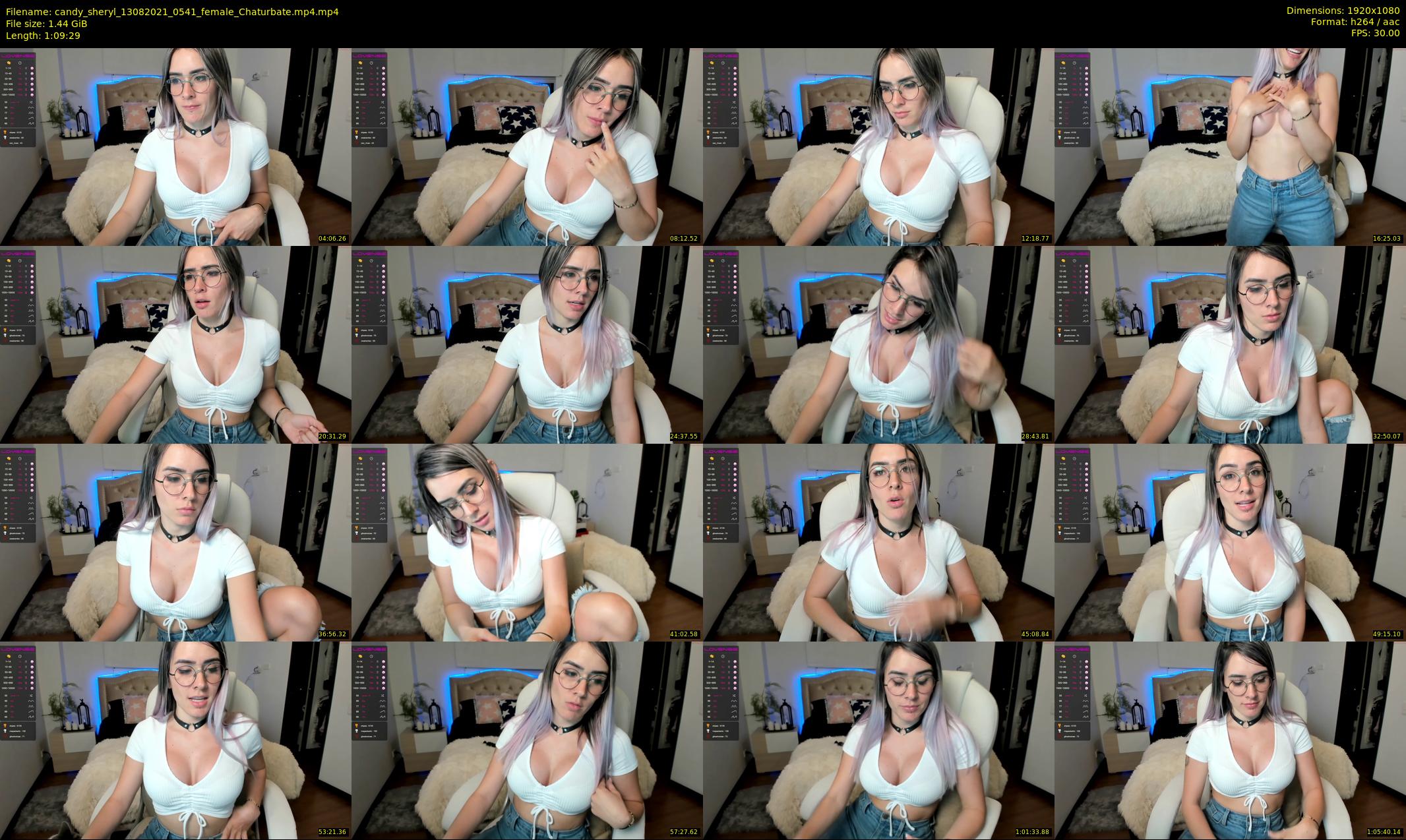 candy_sheryl — 70 minute Chaturbate female cam show recording, 1080p, Aug 13, 2021
