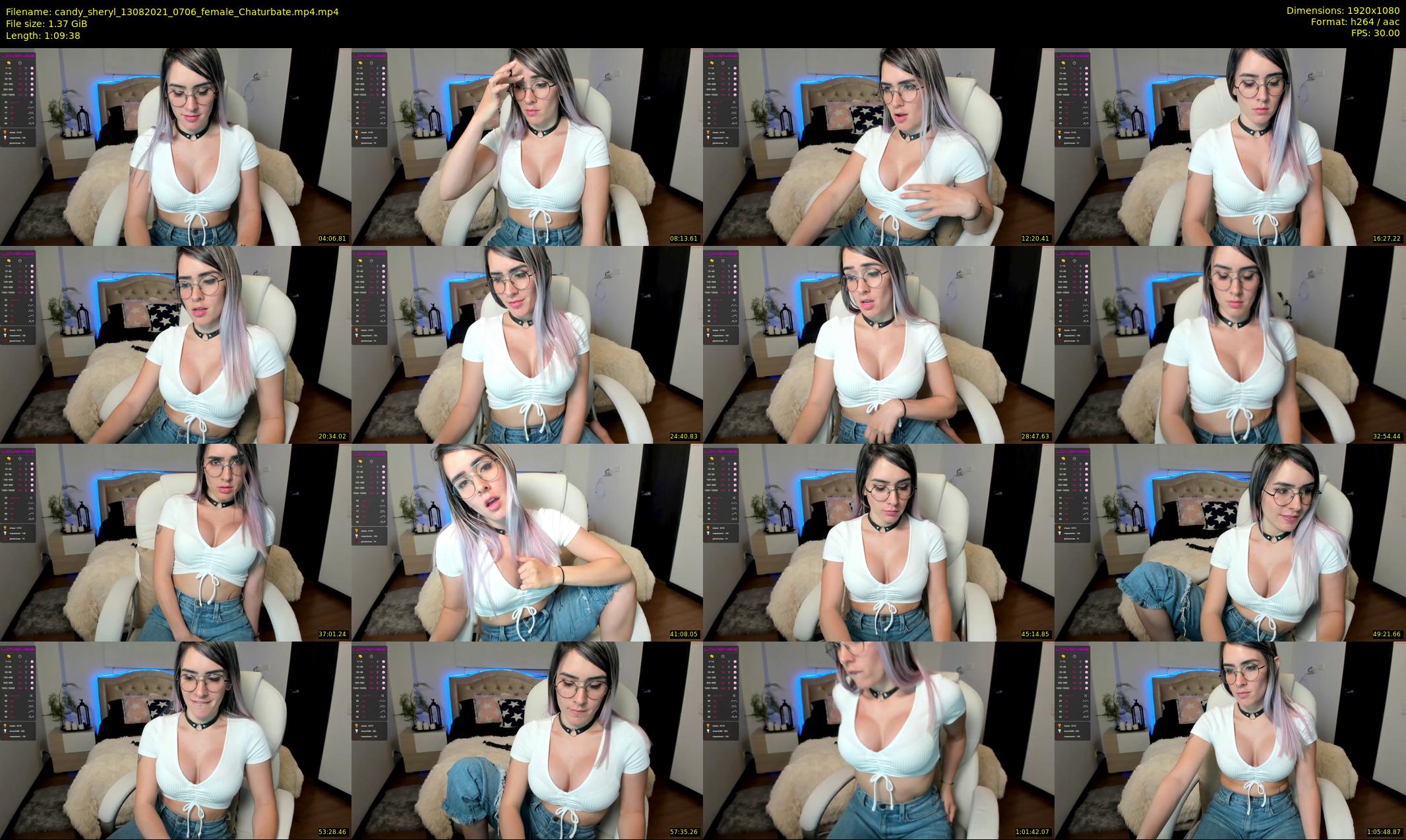 candy_sheryl — 70 minute Chaturbate female cam show recording, 1080p, Aug 13, 2021