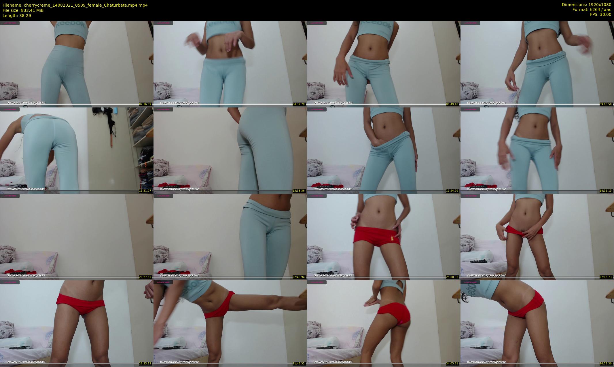 cherrycreme — 39 minute Chaturbate female cam show recording, 1080p, Aug 14, 2021