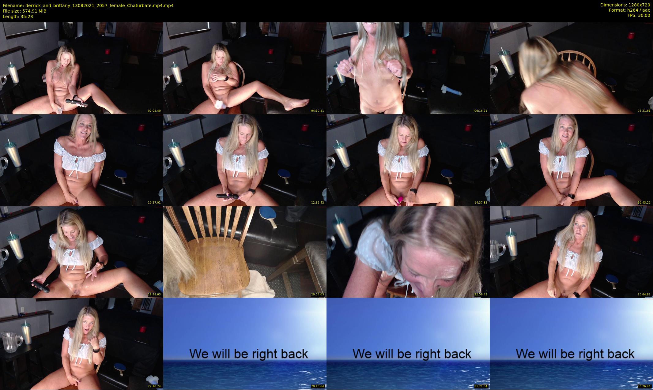 derrick_and_brittany — 36 minute Chaturbate couple cam show recording, 720p, Aug 13, 2021