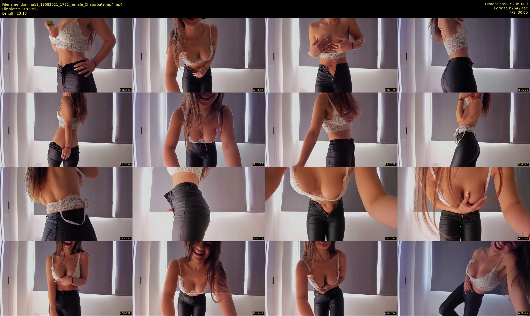 donnna19 — 24 minute Chaturbate female cam show recording, 1080p, Aug 13, 2021
