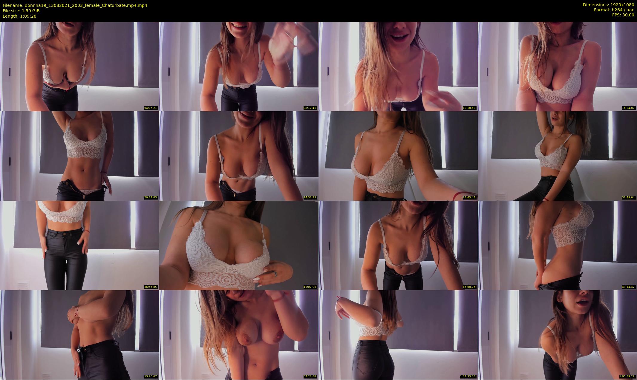 donnna19 — 70 minute Chaturbate female cam show recording, 1080p, Aug 13, 2021