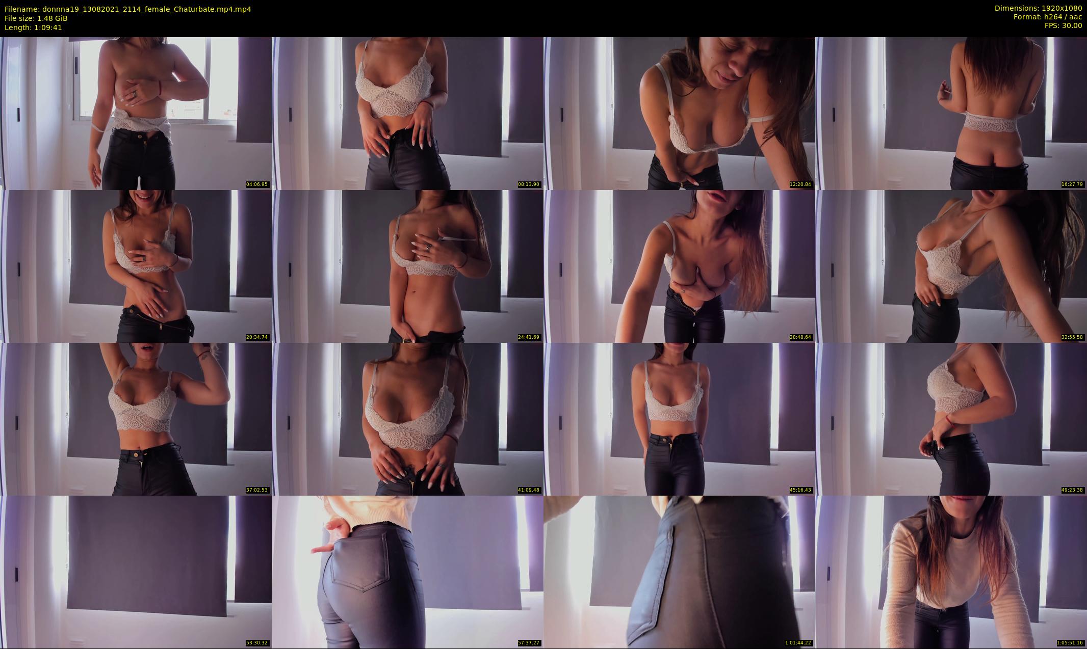 donnna19 — 70 minute Chaturbate female cam show recording, 1080p, Aug 13, 2021