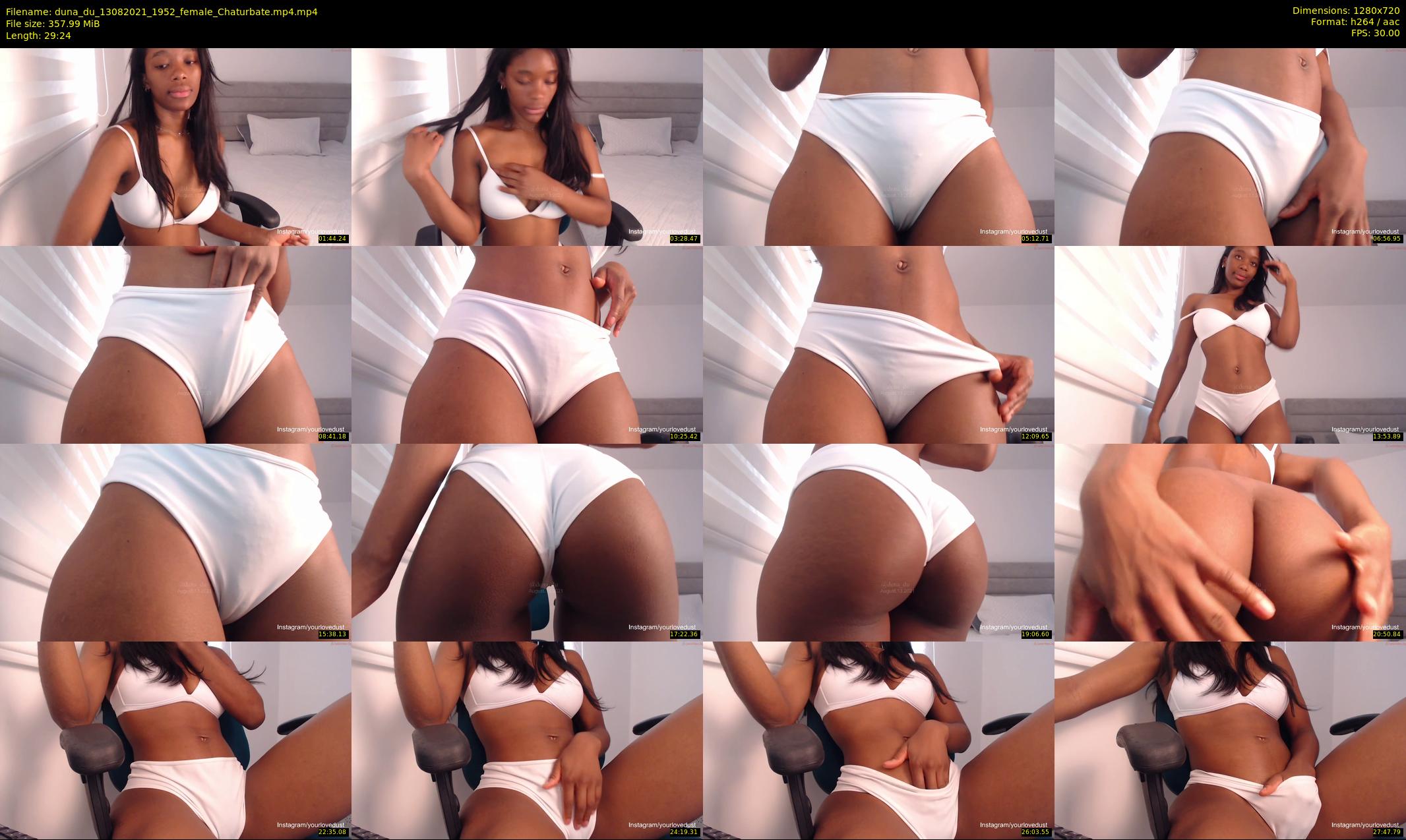 duna_du — 30 minute Chaturbate female cam show recording, 720p, Aug 13, 2021