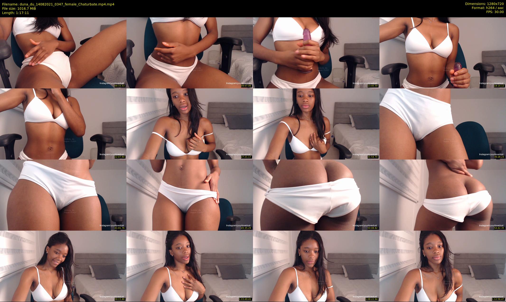 duna_du — 78 minute Chaturbate female cam show recording, 720p, Aug 14, 2021