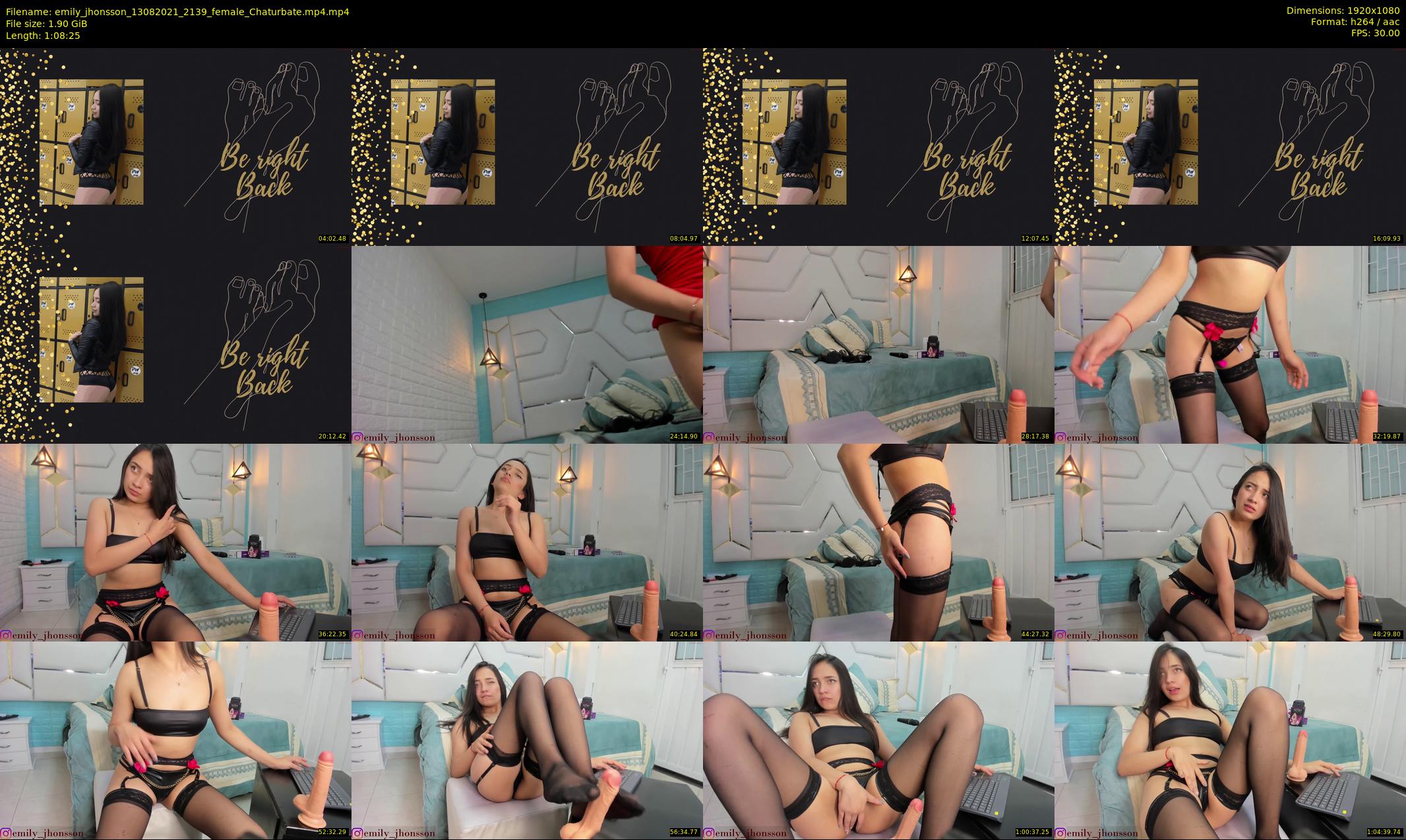 emily_jhonsson — 69 minute Chaturbate female cam show recording, 1080p, Aug 13, 2021