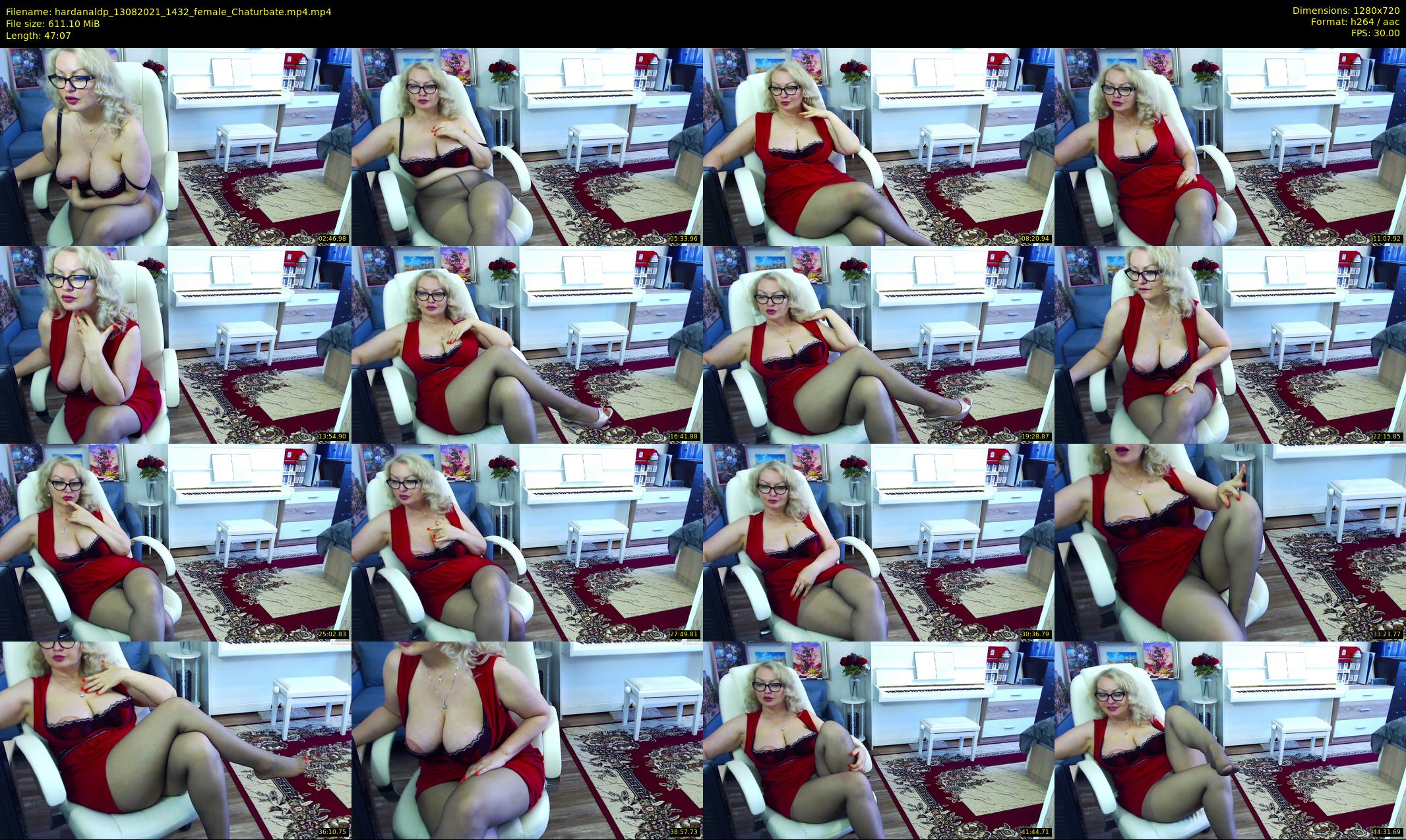 hardanaldp — 48 minute Chaturbate female cam show recording, 720p, Aug 13, 2021