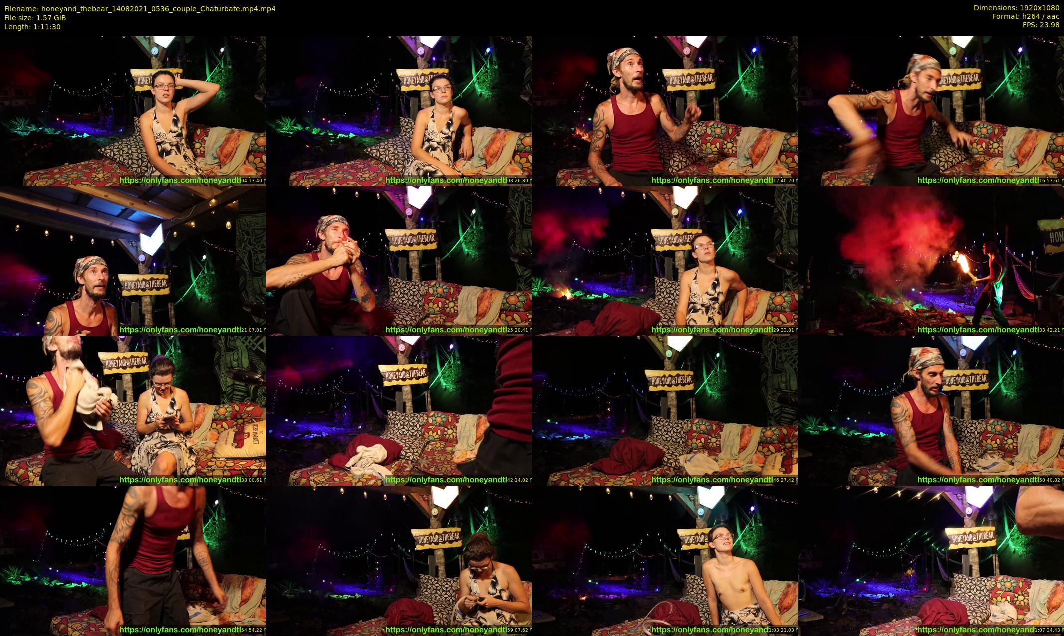 honeyand_thebear — 72 minute Chaturbate couple cam show recording, 1080p, Aug 14, 2021